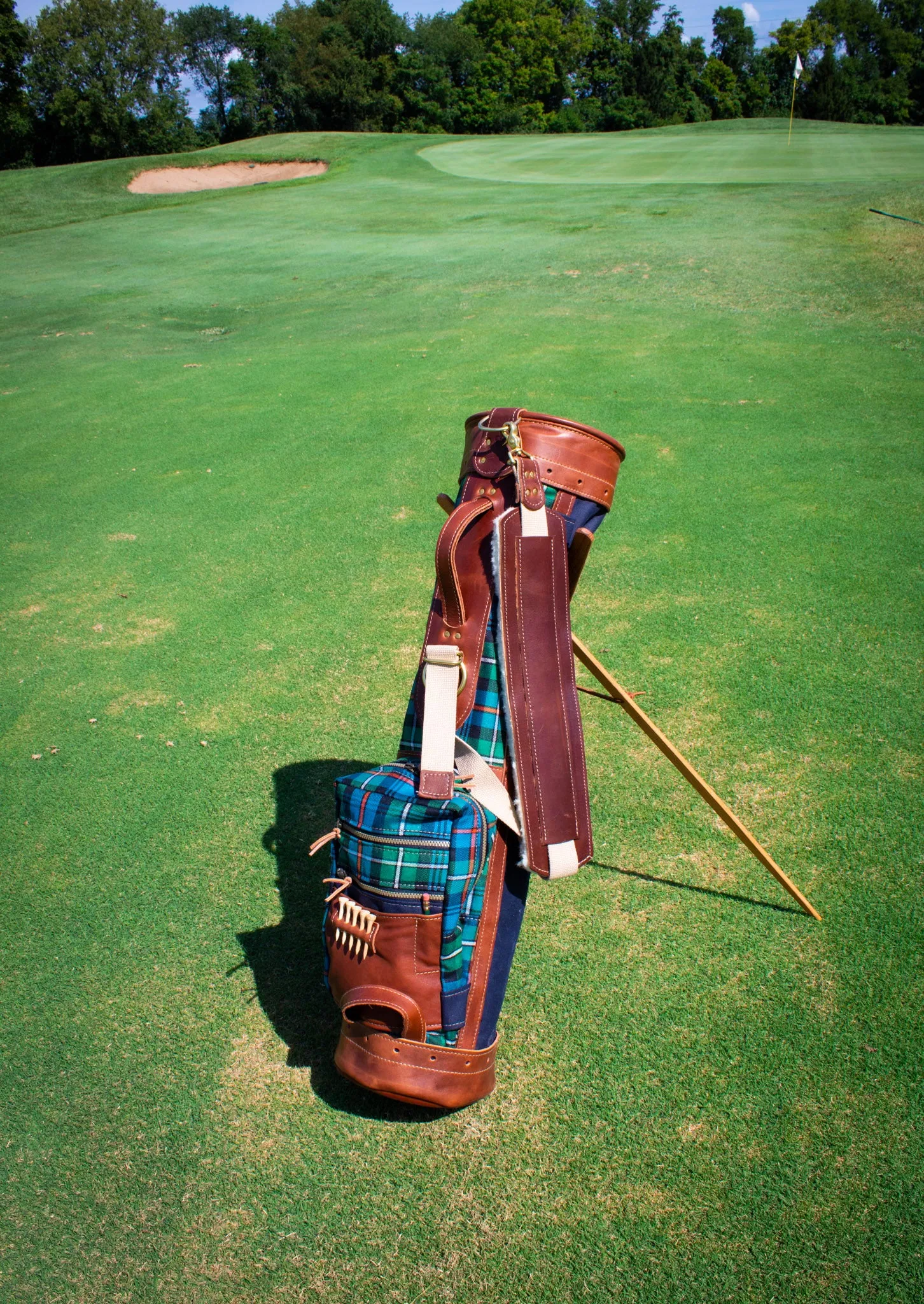 Official Mackenzie OC Tartan Golf Bag 7