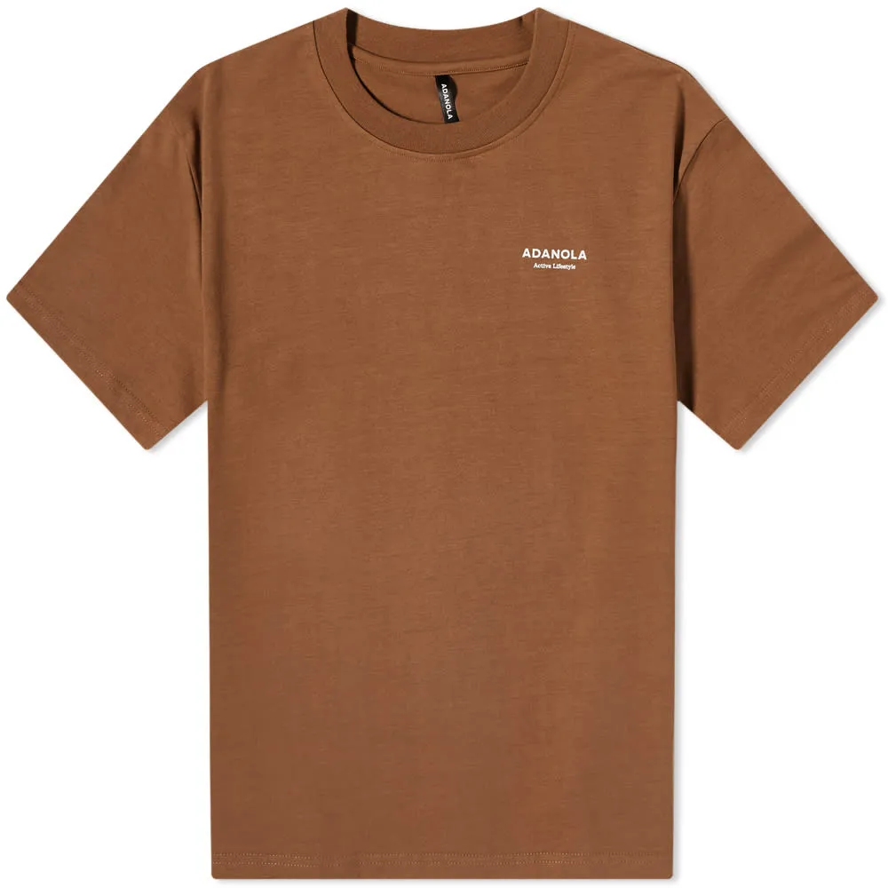 Adanola Logo T-Shirt - END. Exclusive in Chocolate Brown