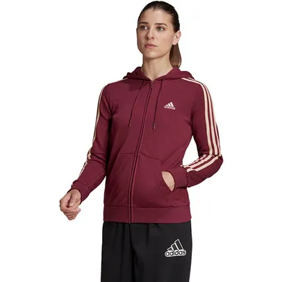 Adidas 3 Stripes Essentials Full Zip Hoody