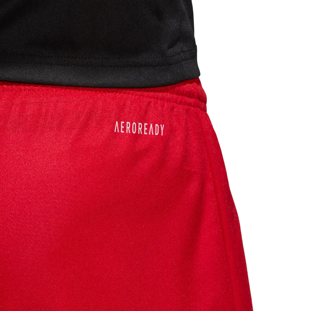 Adidas Youth Parma 16 Short in Red and White