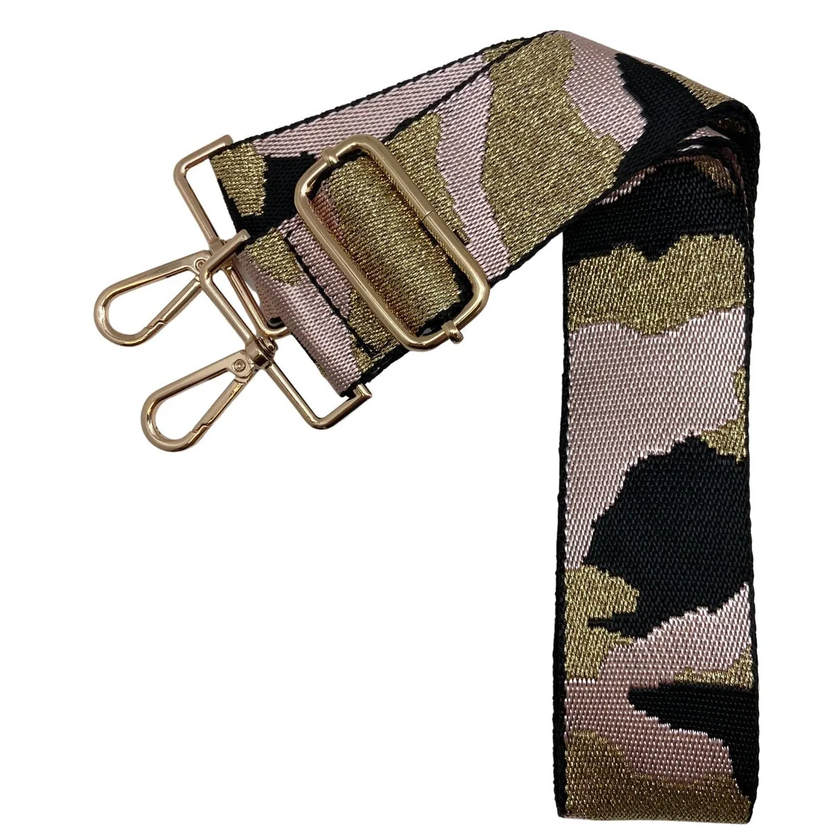 Adjustable Bag Strap Metallic Camo