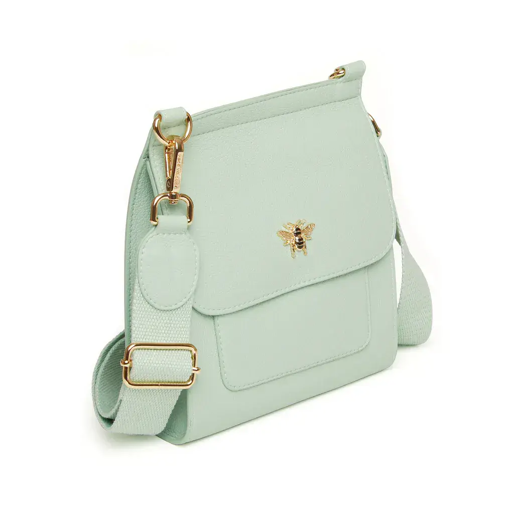 Alice Wheeler Bloomsbury CBB Crossbody Bag Pastel Mint