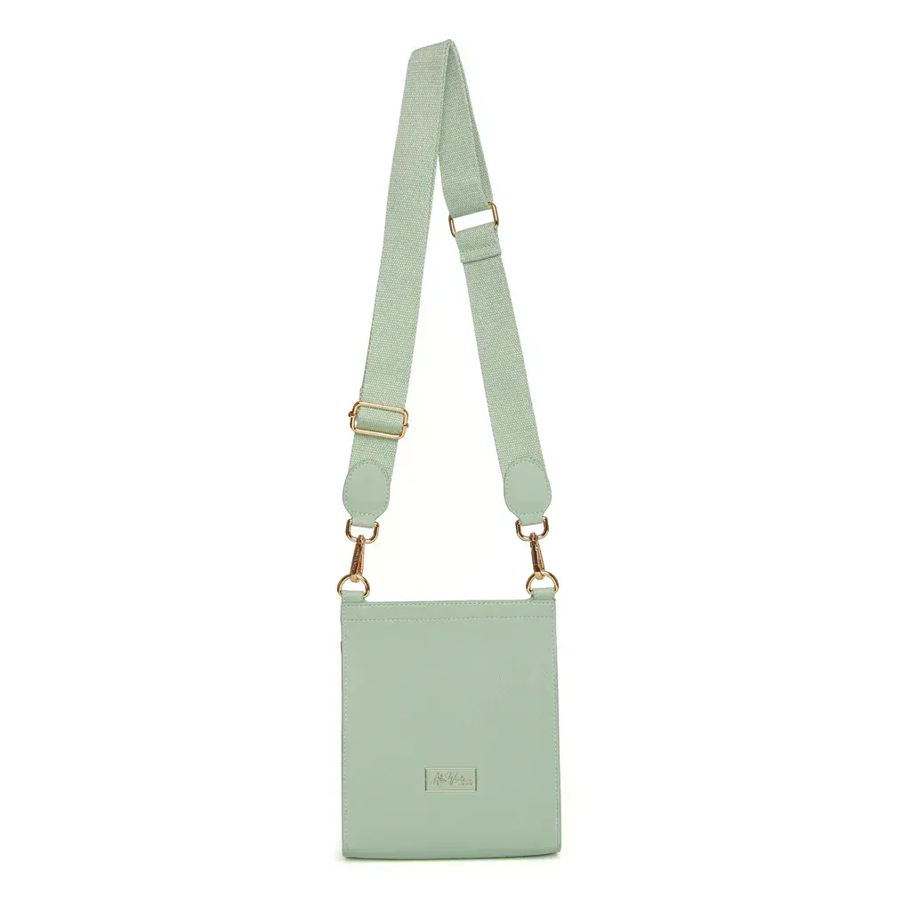 Alice Wheeler Bloomsbury CBB Crossbody Bag Pastel Mint