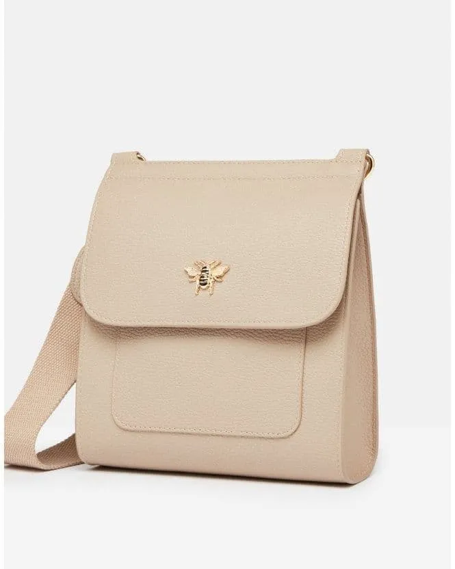 Alice Wheeler Bloomsbury Crossbody Bag Stone