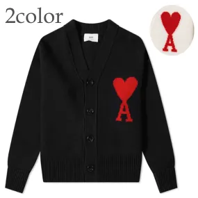 AMI PARIS Heart Unisex Wool Street Style Plain Logo Designers - SEO Result