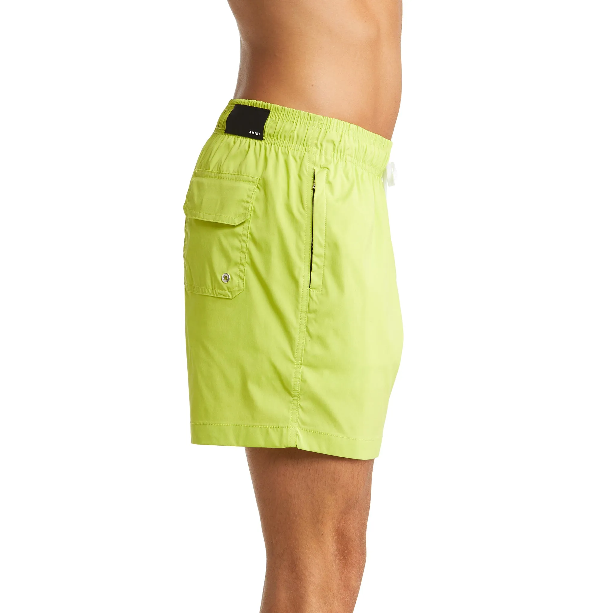 Amiri Lime Swim Shorts for Men