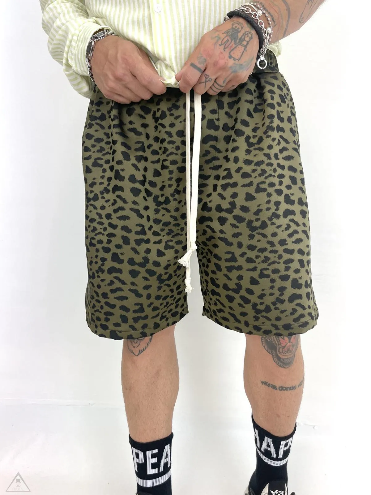 Animal Print Shorts