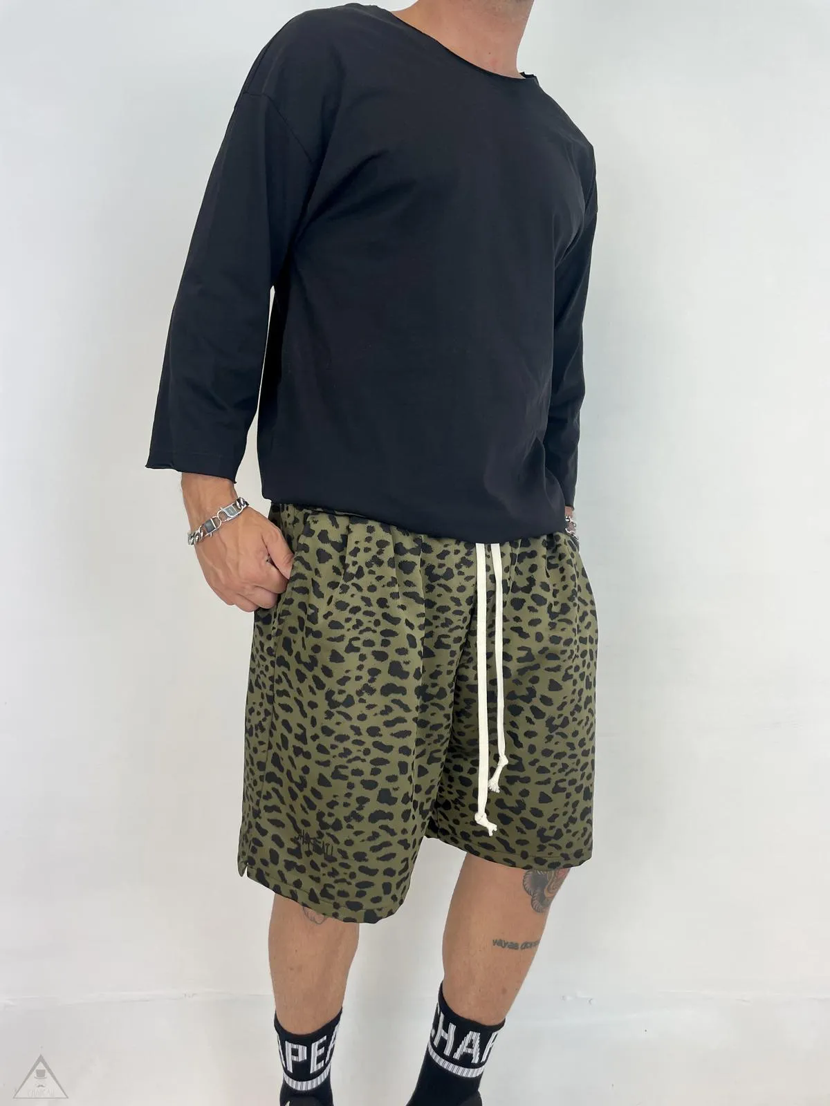 Animal Print Shorts