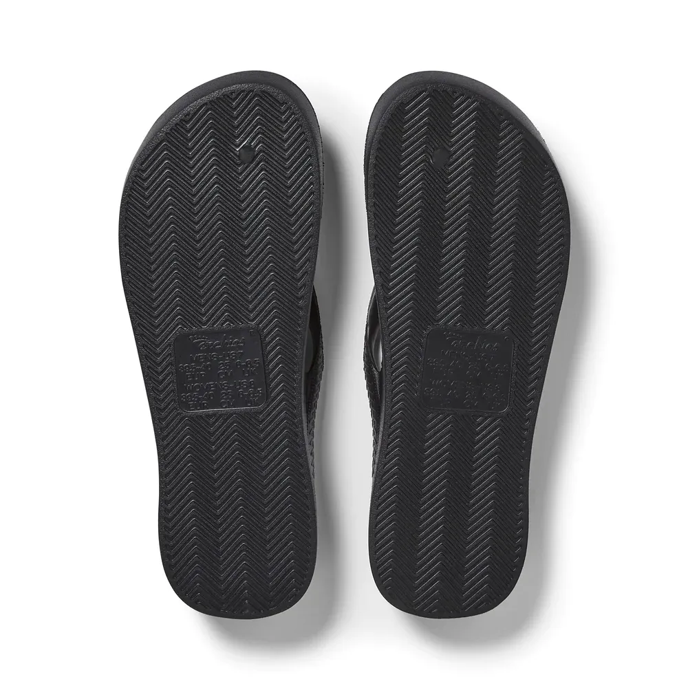 Archies Black Jandals - Buy Online Now