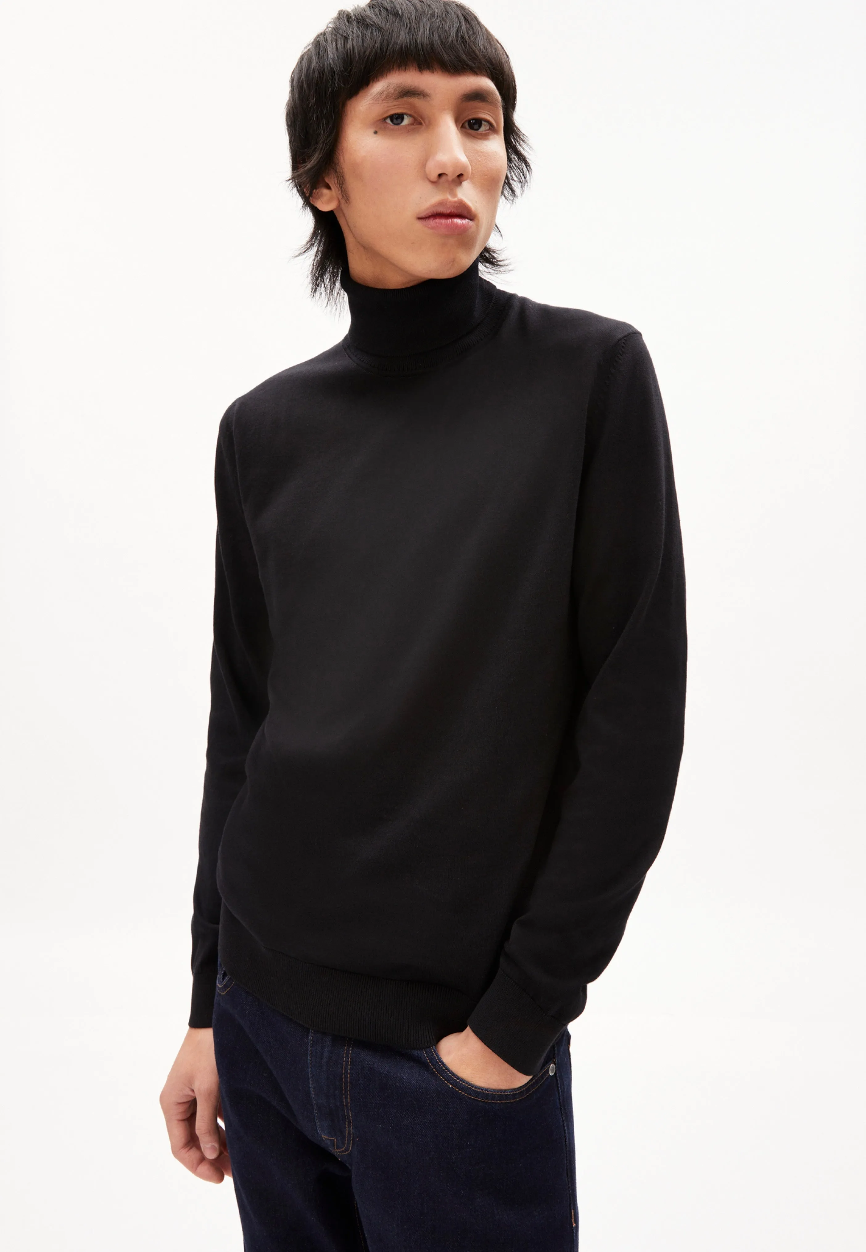 Armedangels Glaanus Black Pullover - Shop Now