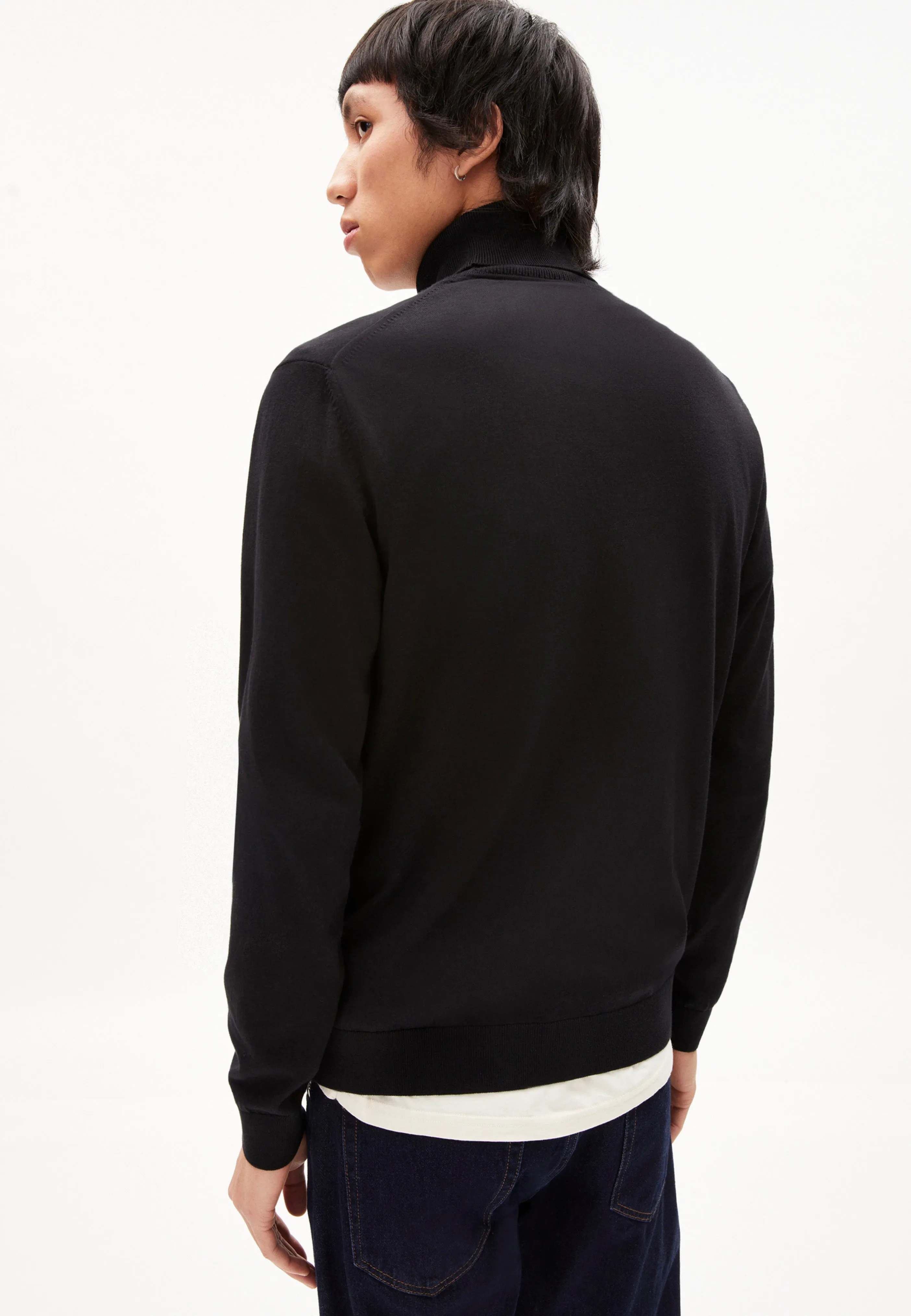 Armedangels Glaanus Black Pullover - Shop Now