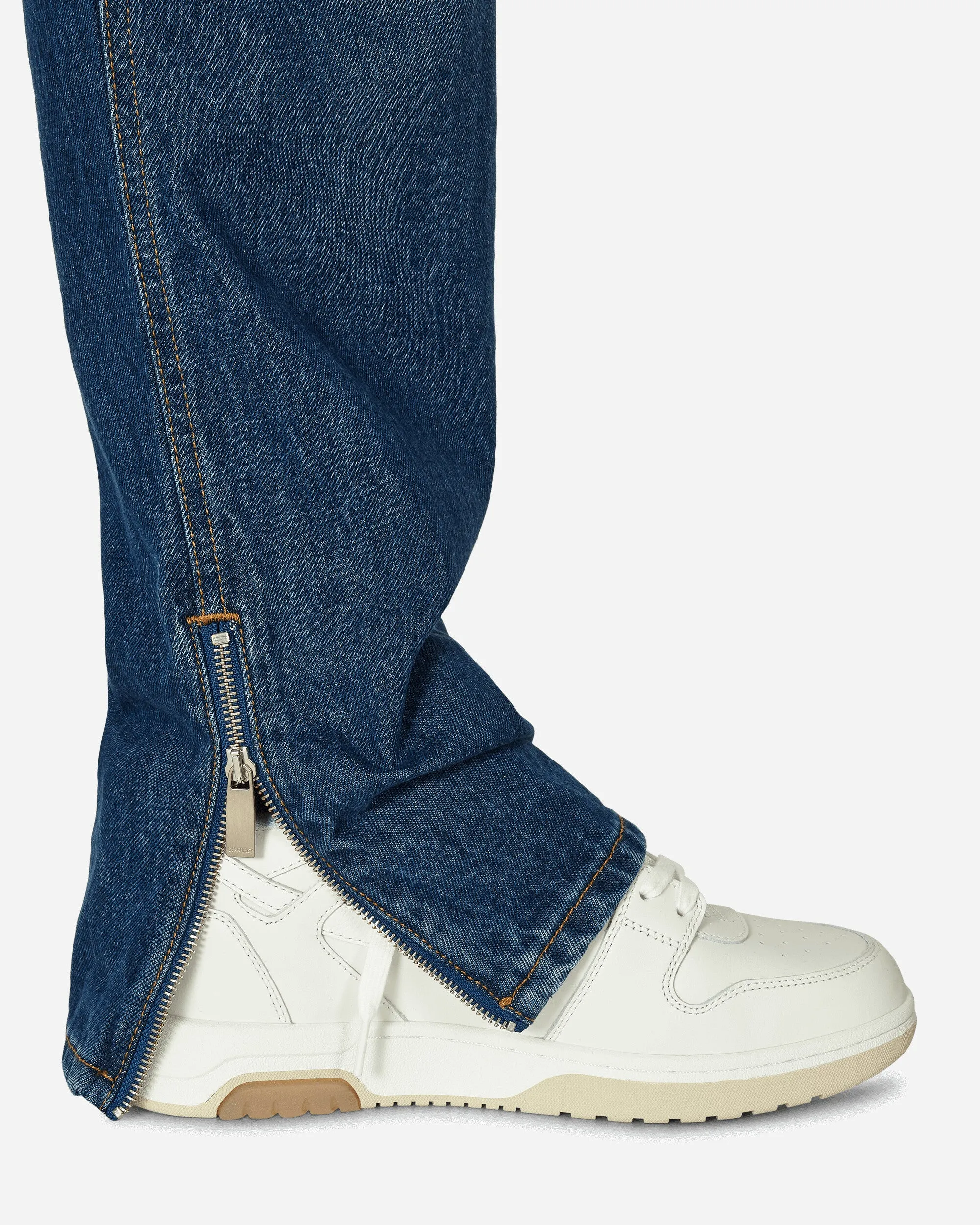 Arrow Medium Blue Tab Zip Skate Jeans