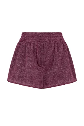 Aubergine Lumiere Shorts