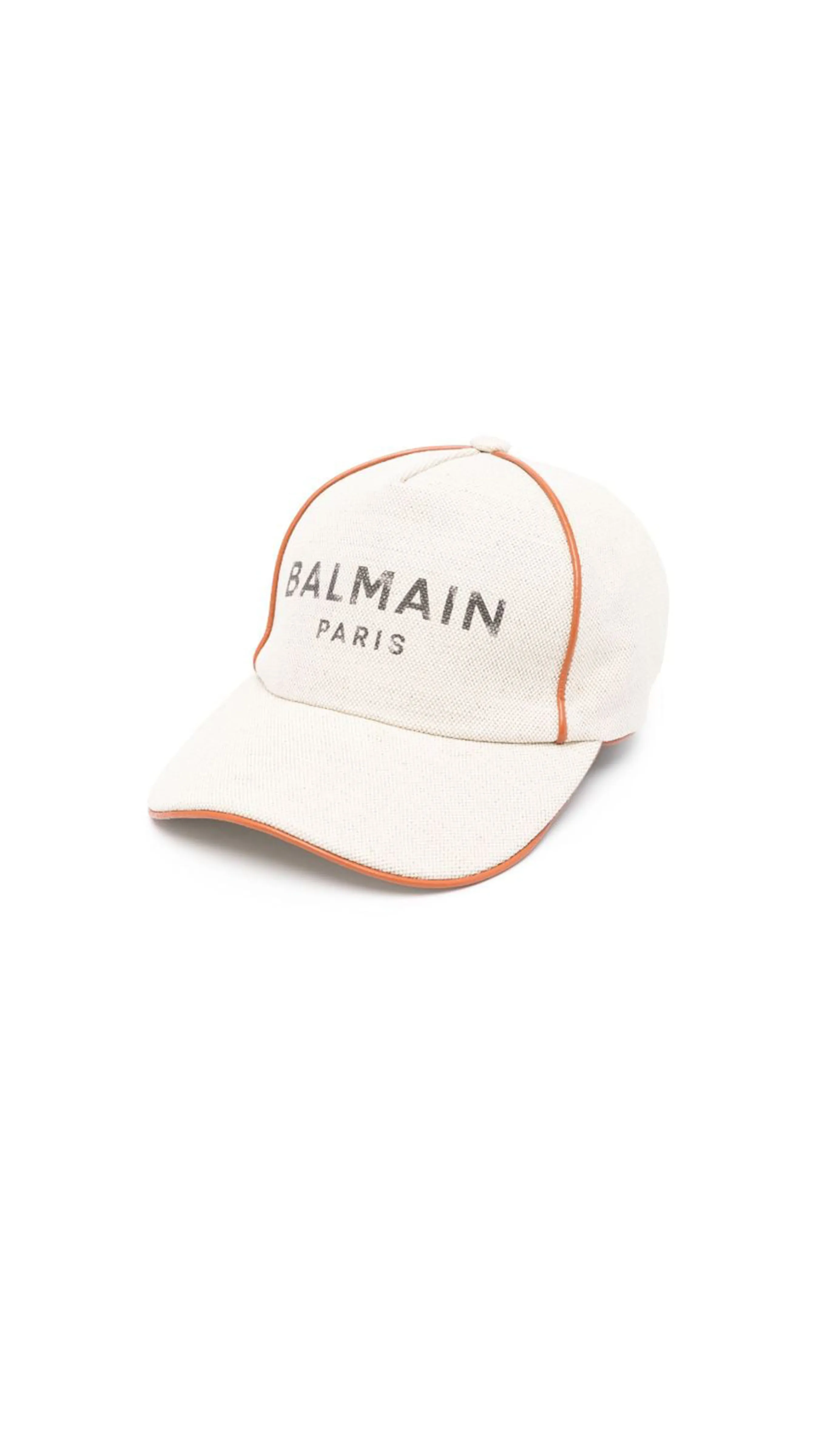 White B Army Cap With Logo