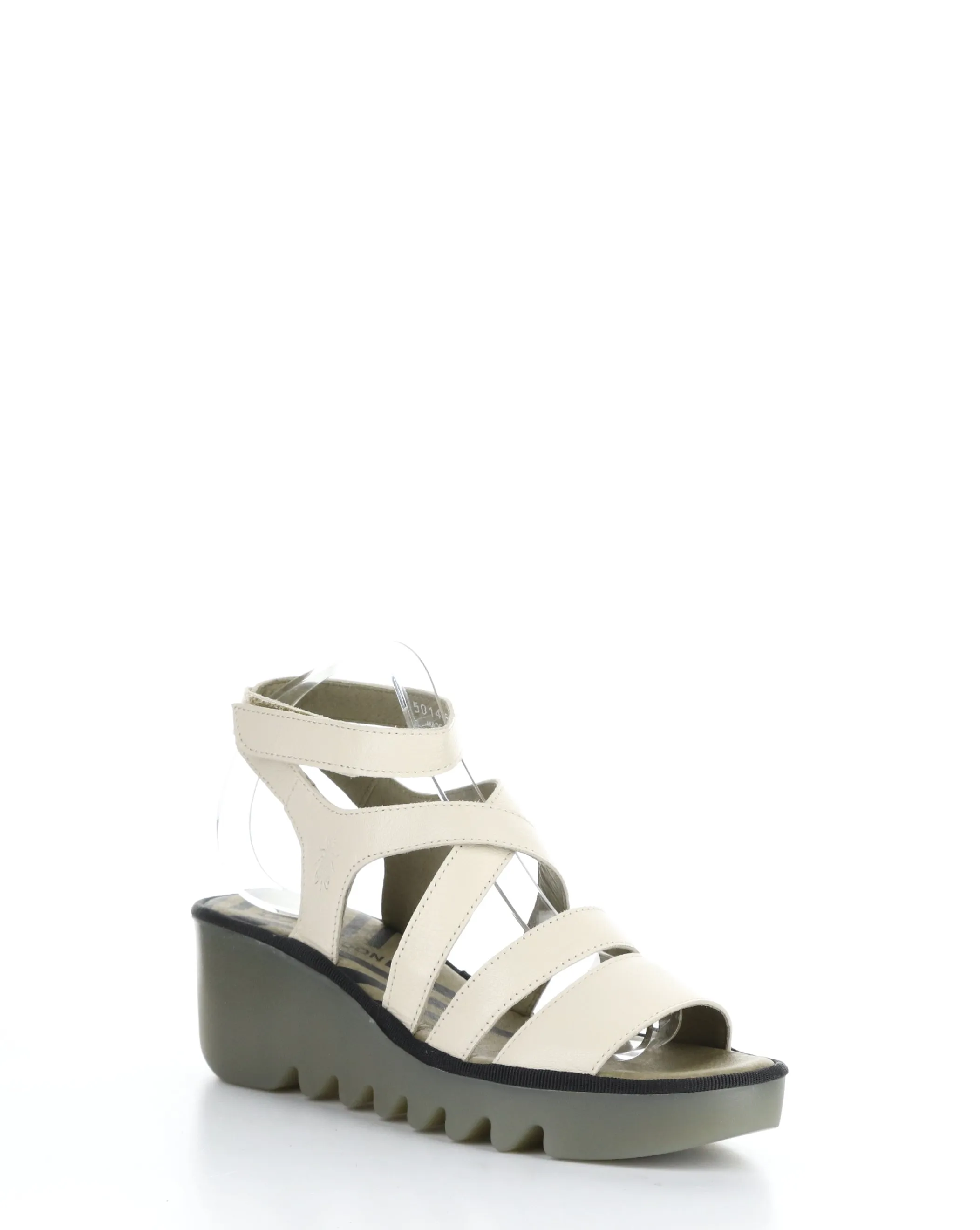 BAFY485FLY 003 OFF WHITE Velcro Sandals -> Off White Velcro Sandals