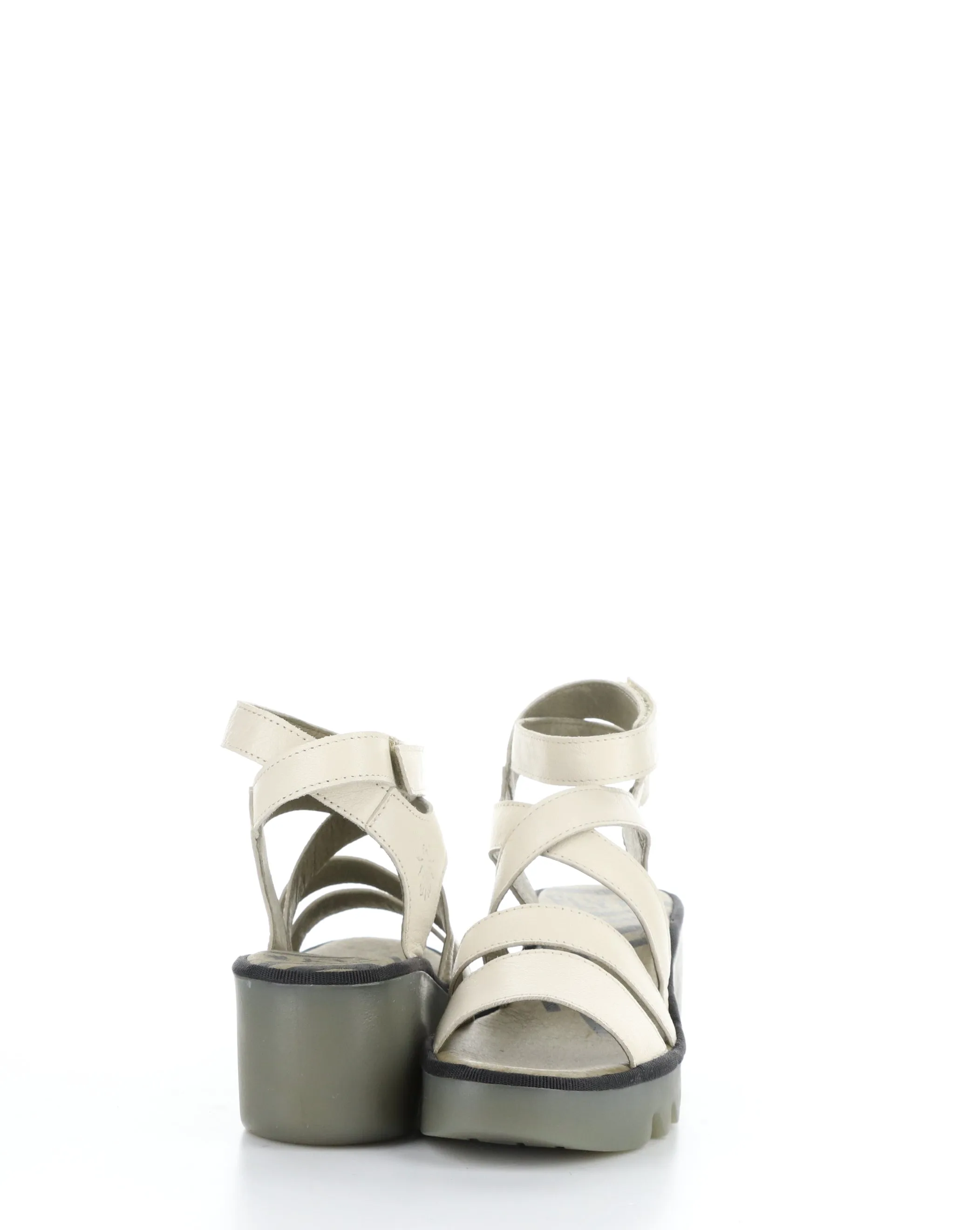 BAFY485FLY 003 OFF WHITE Velcro Sandals -> Off White Velcro Sandals