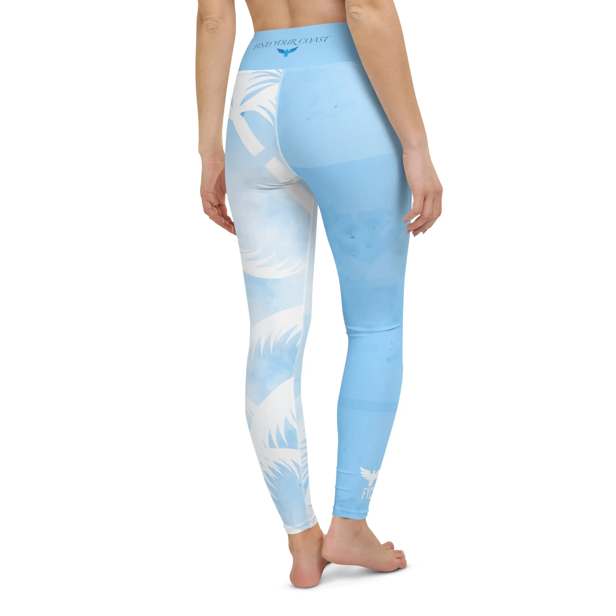 Beach Morning Leggings by CoastFlex Sport