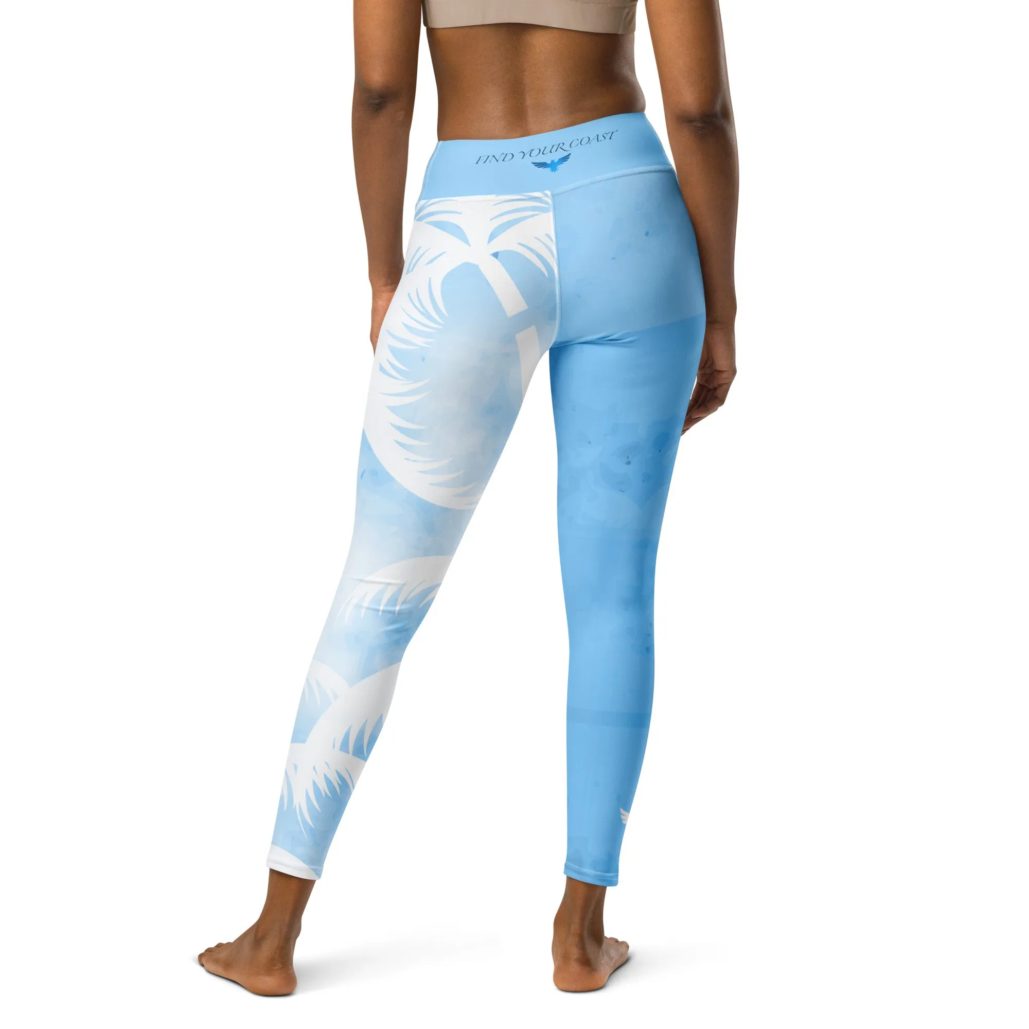 Beach Morning Leggings by CoastFlex Sport