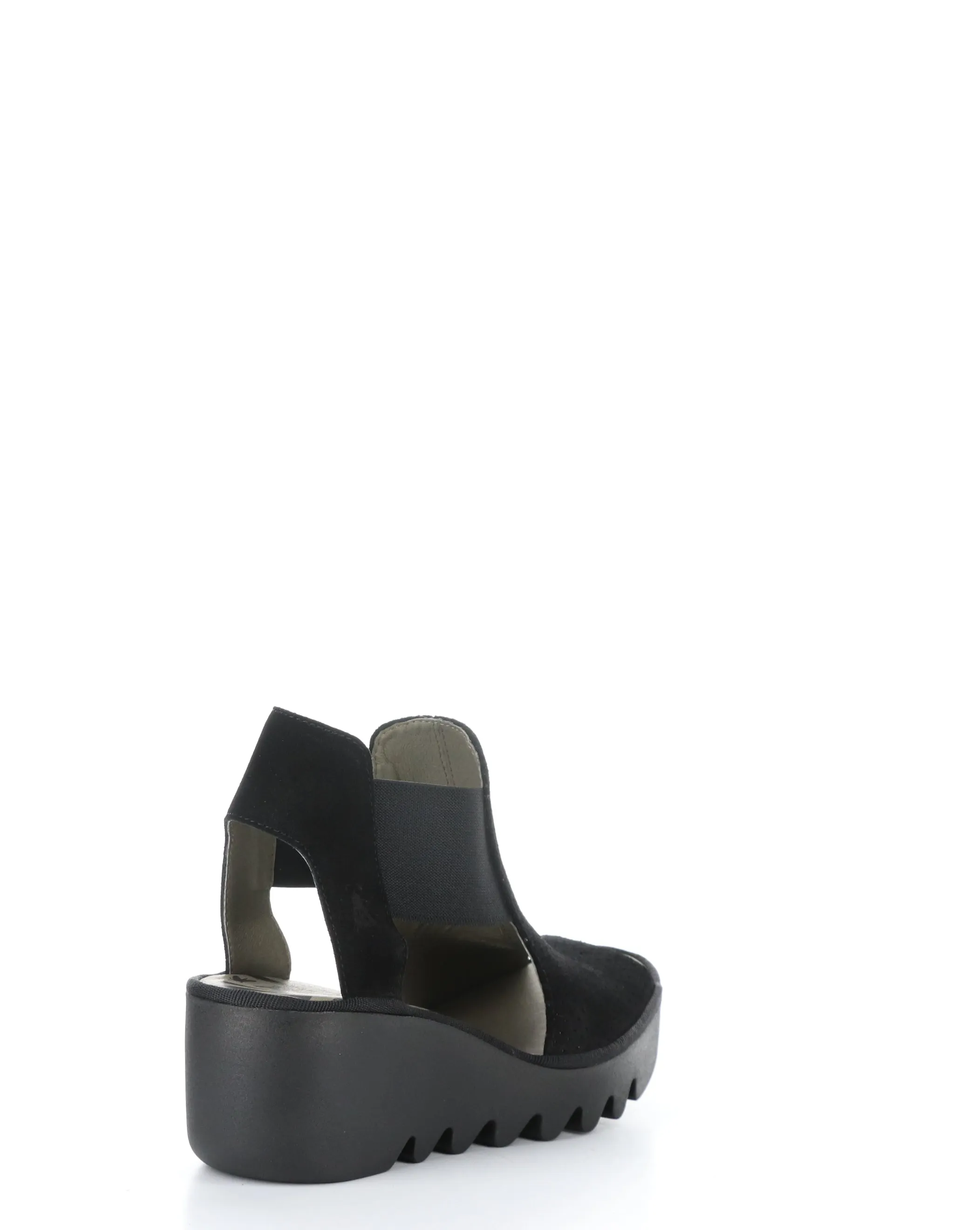 BIGA412FLY 000 BLACK Sandals with Elastic Straps