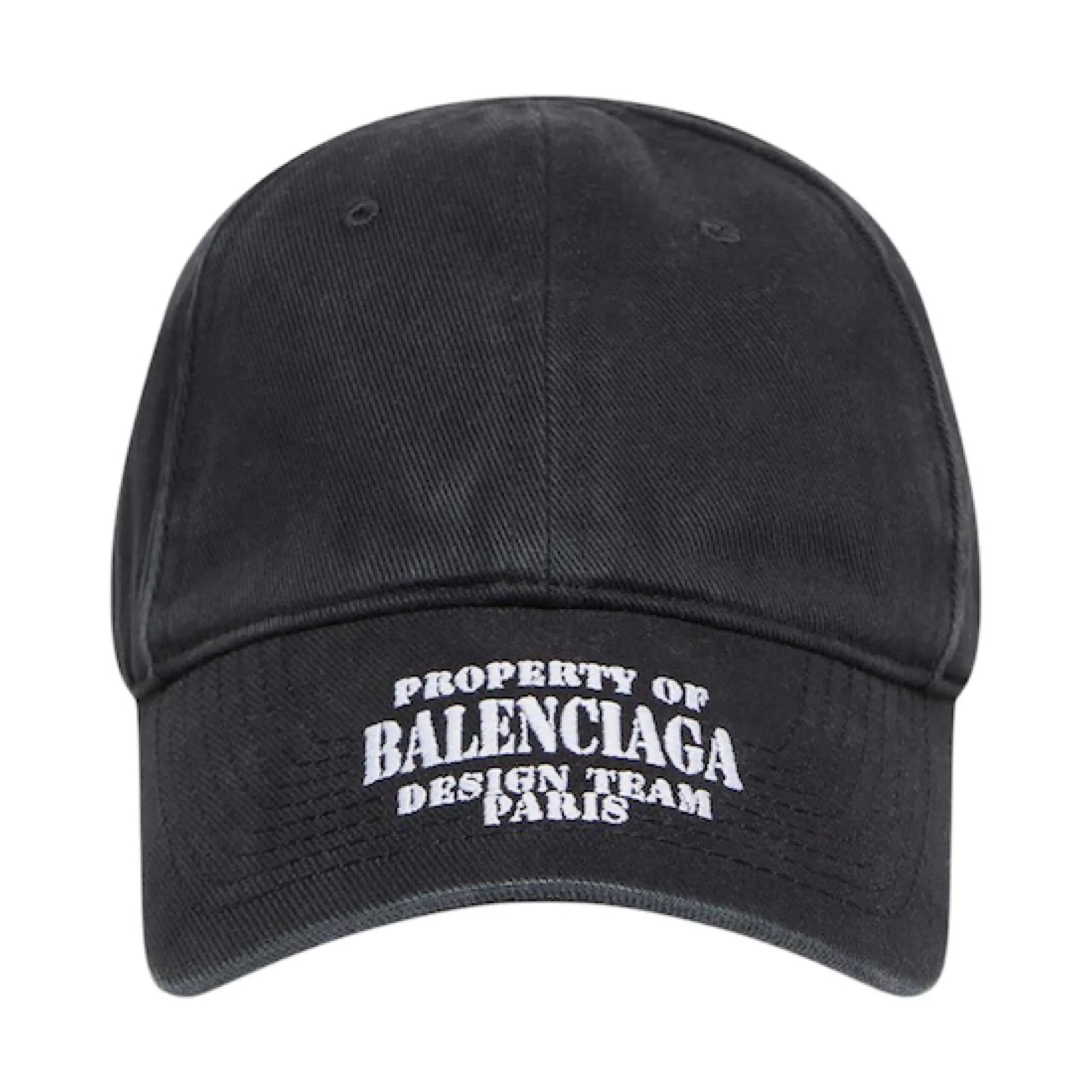 Black Balenciaga Property Cap