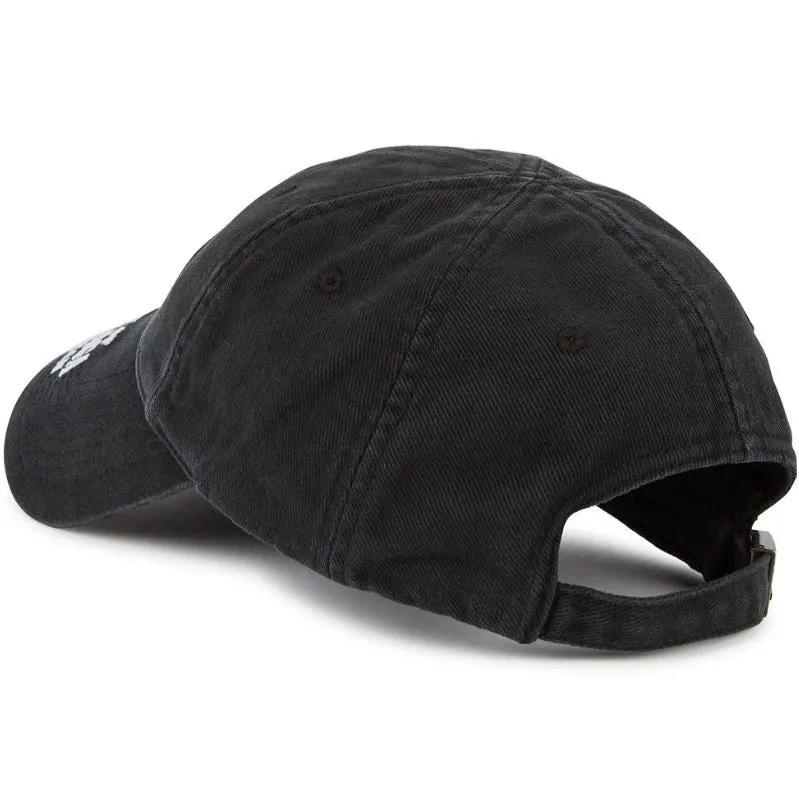 Black Balenciaga Property Cap