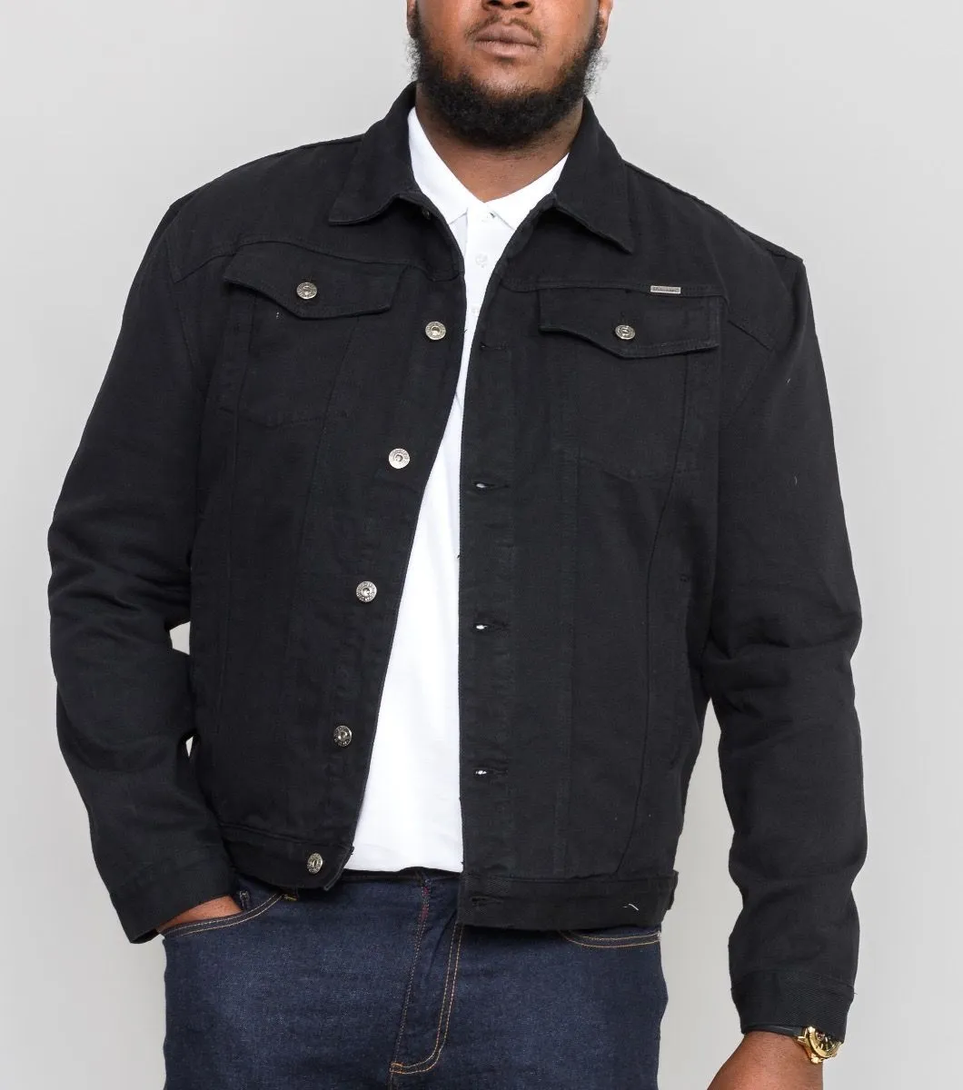 Black Denim Trucker Jacket by Duke Western