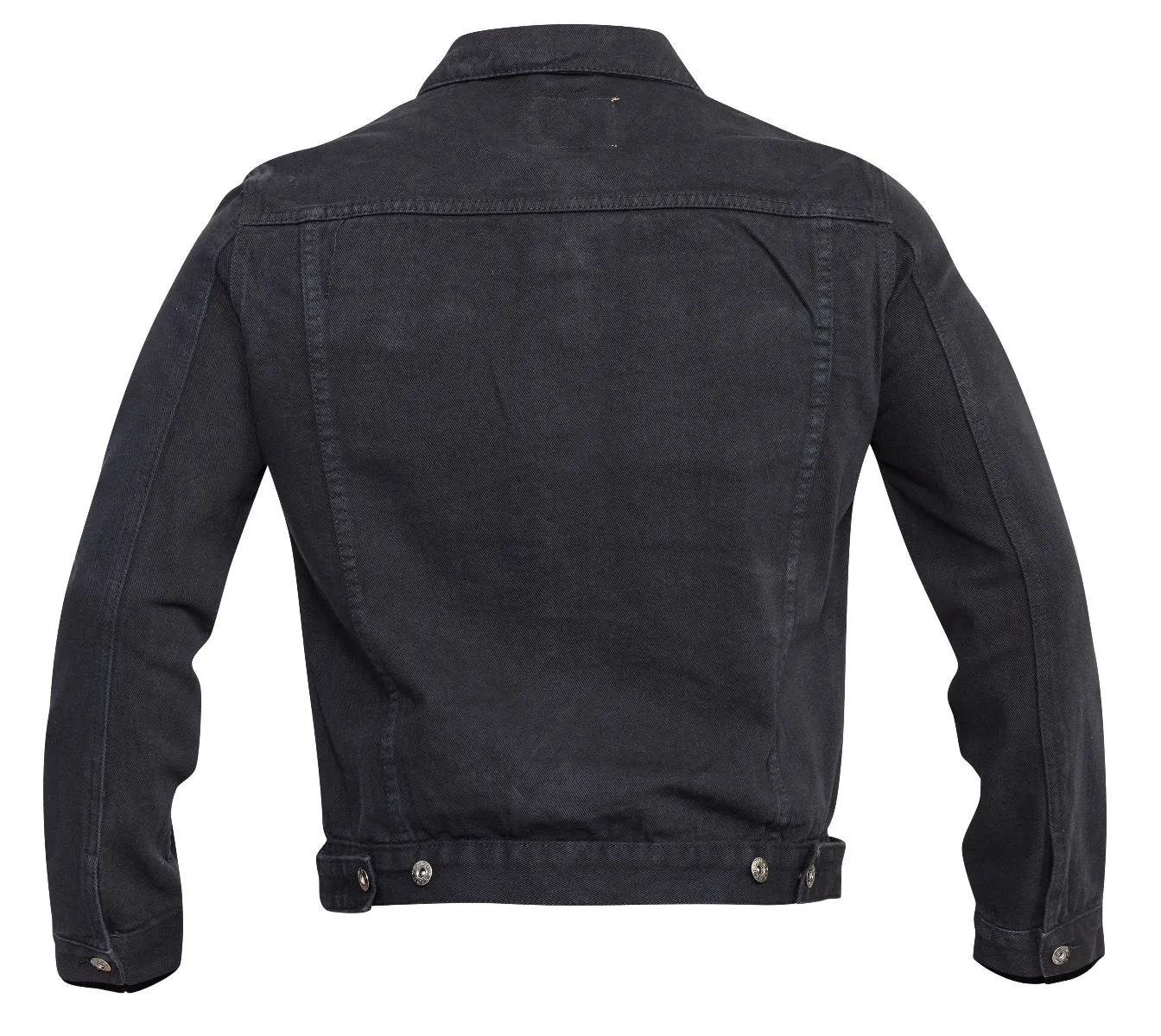 Black Denim Trucker Jacket by Duke Western