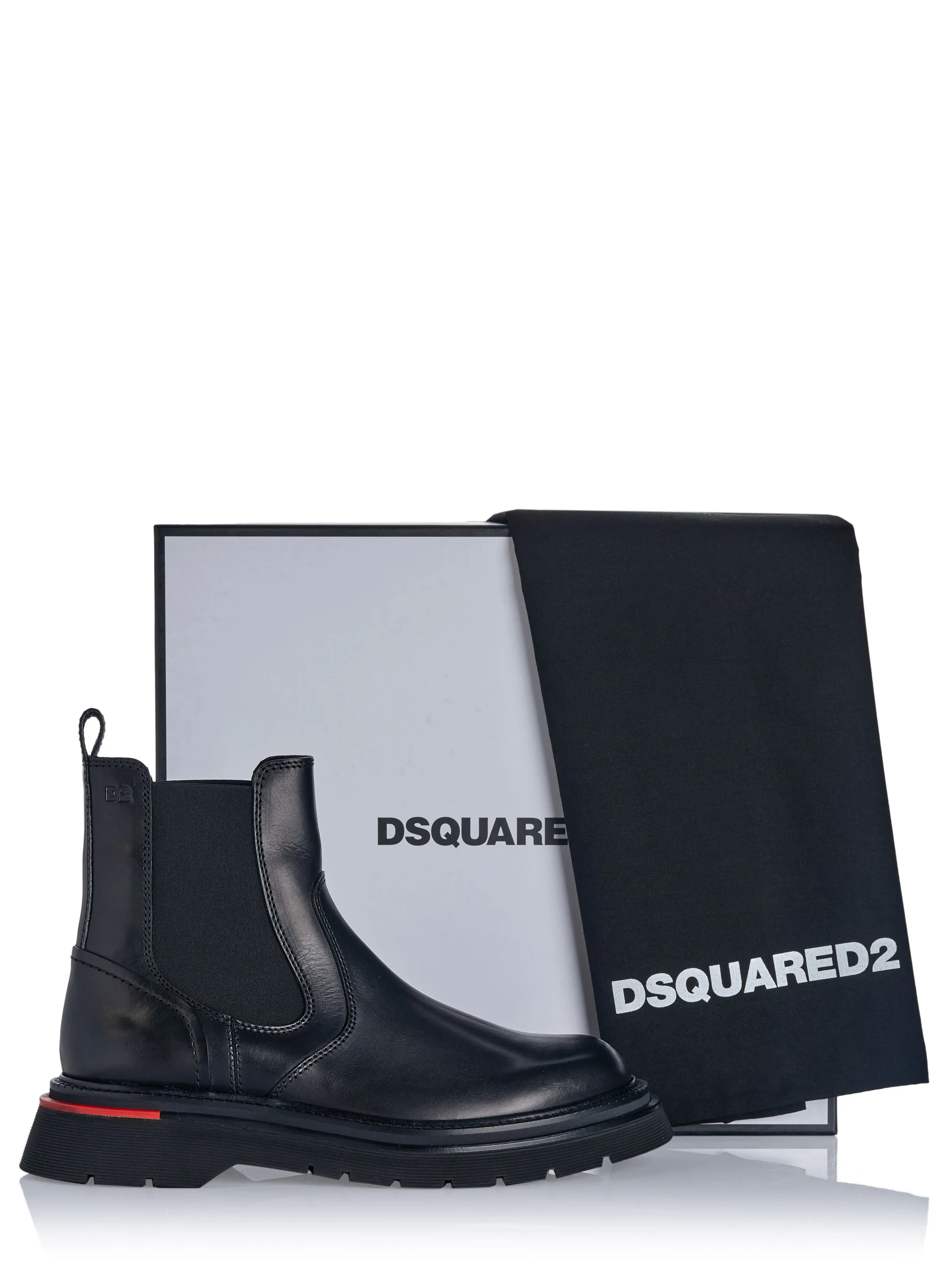 Black Dsquared2 Boots