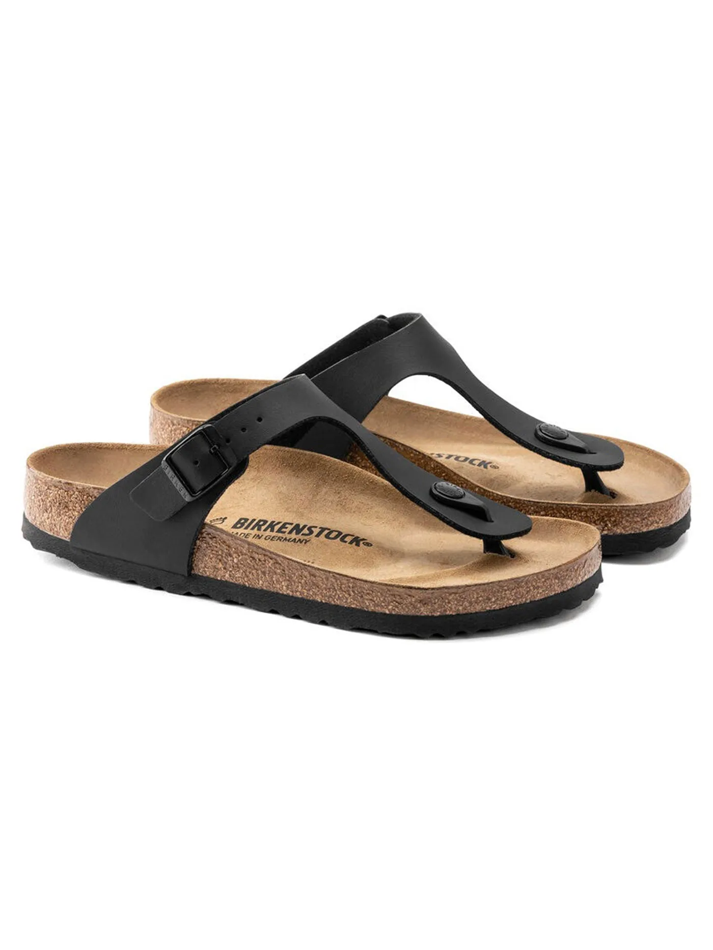 Black Gizeh Birko-Flor Sandals