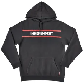 Black Independent Pullover Hoodie - ITC Streak