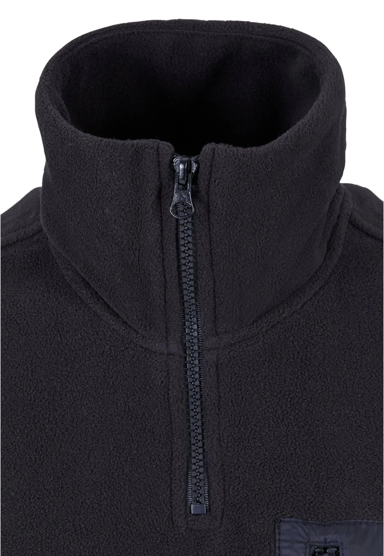 Black Ladies' Polar Fleece Pullover by Urban Classics