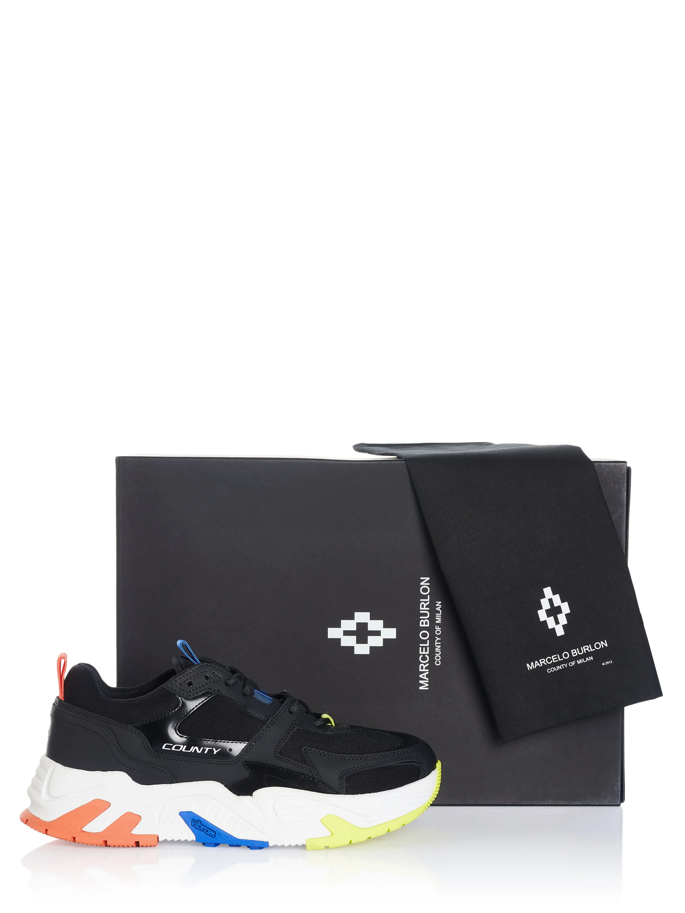 Black Marcelo Burlon Shoes