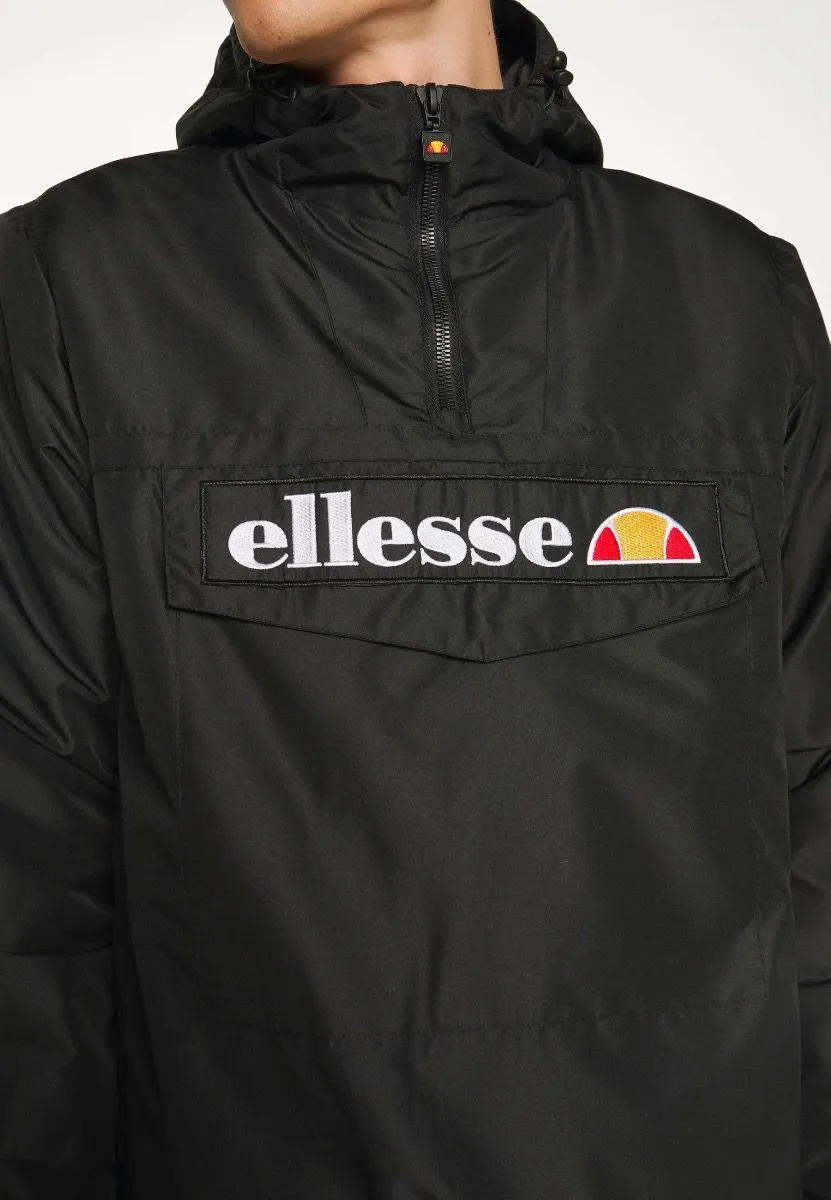 Black Overhead Anorak Jacket by Ellesse Monterini