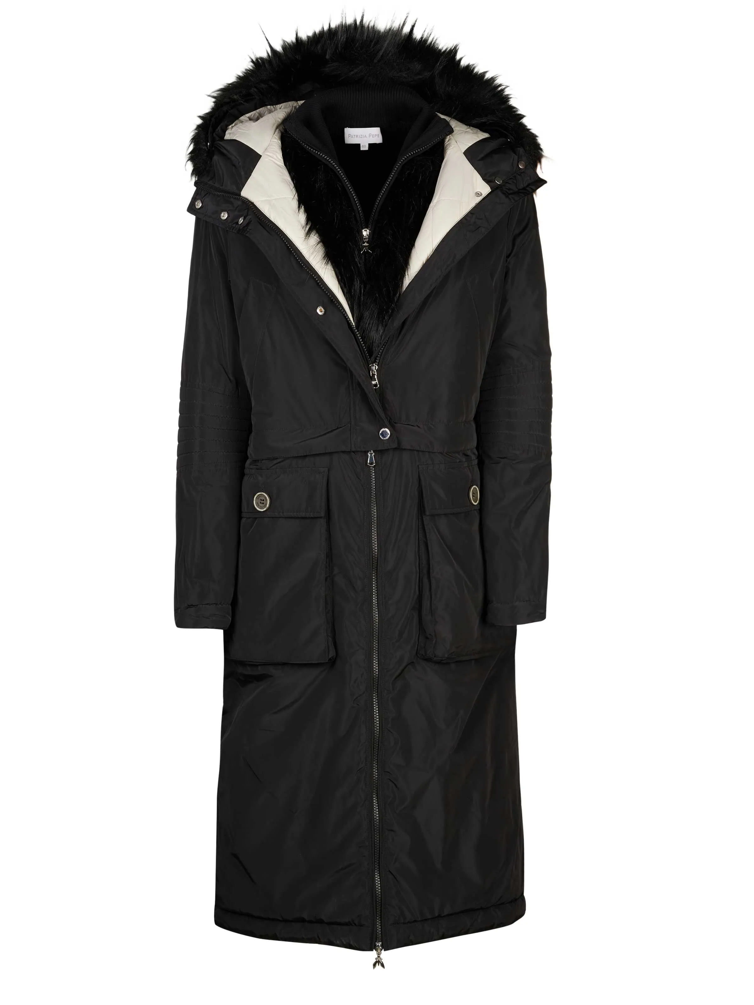 Black Patrizia Pepe Coat