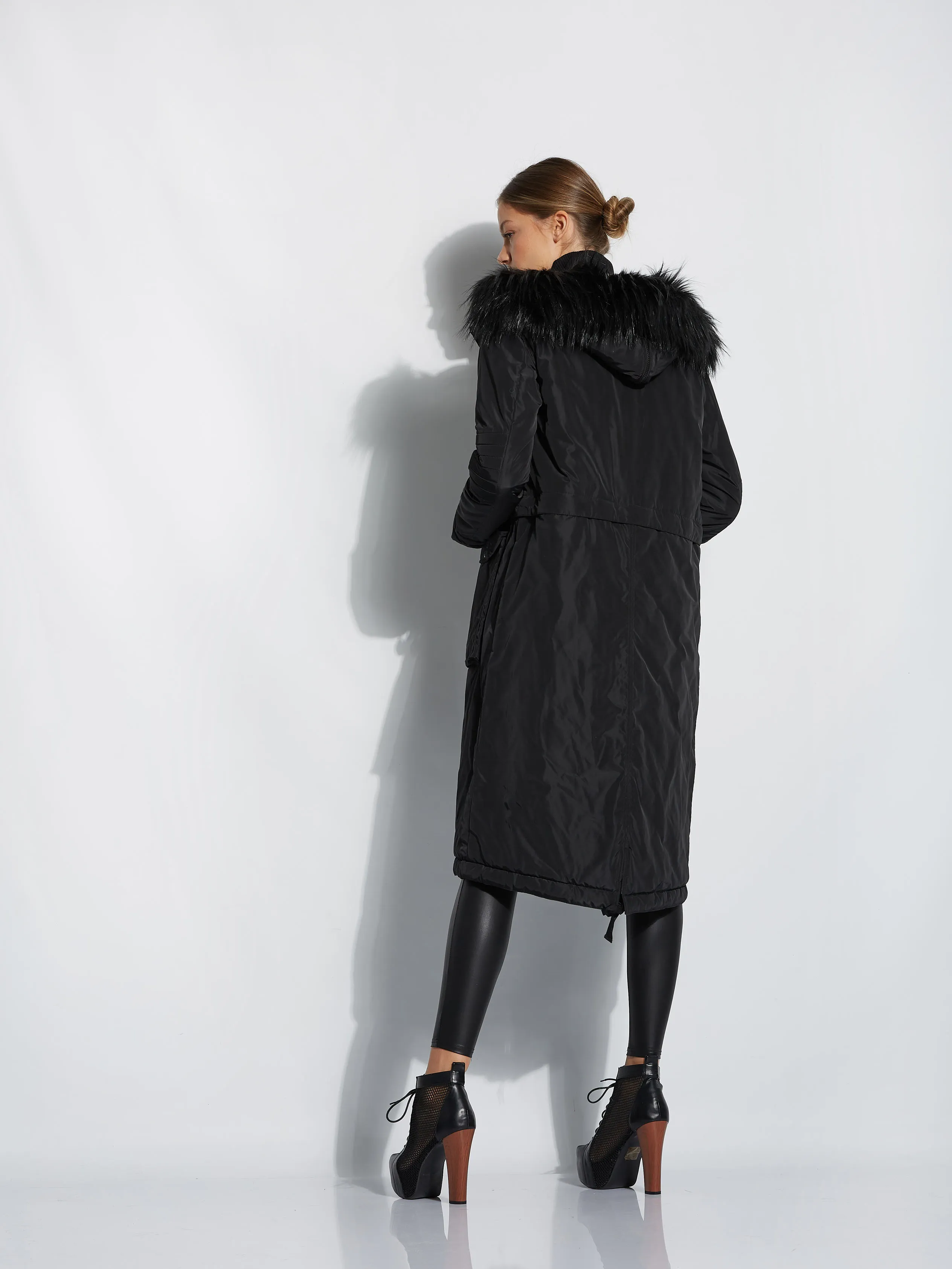 Black Patrizia Pepe Coat