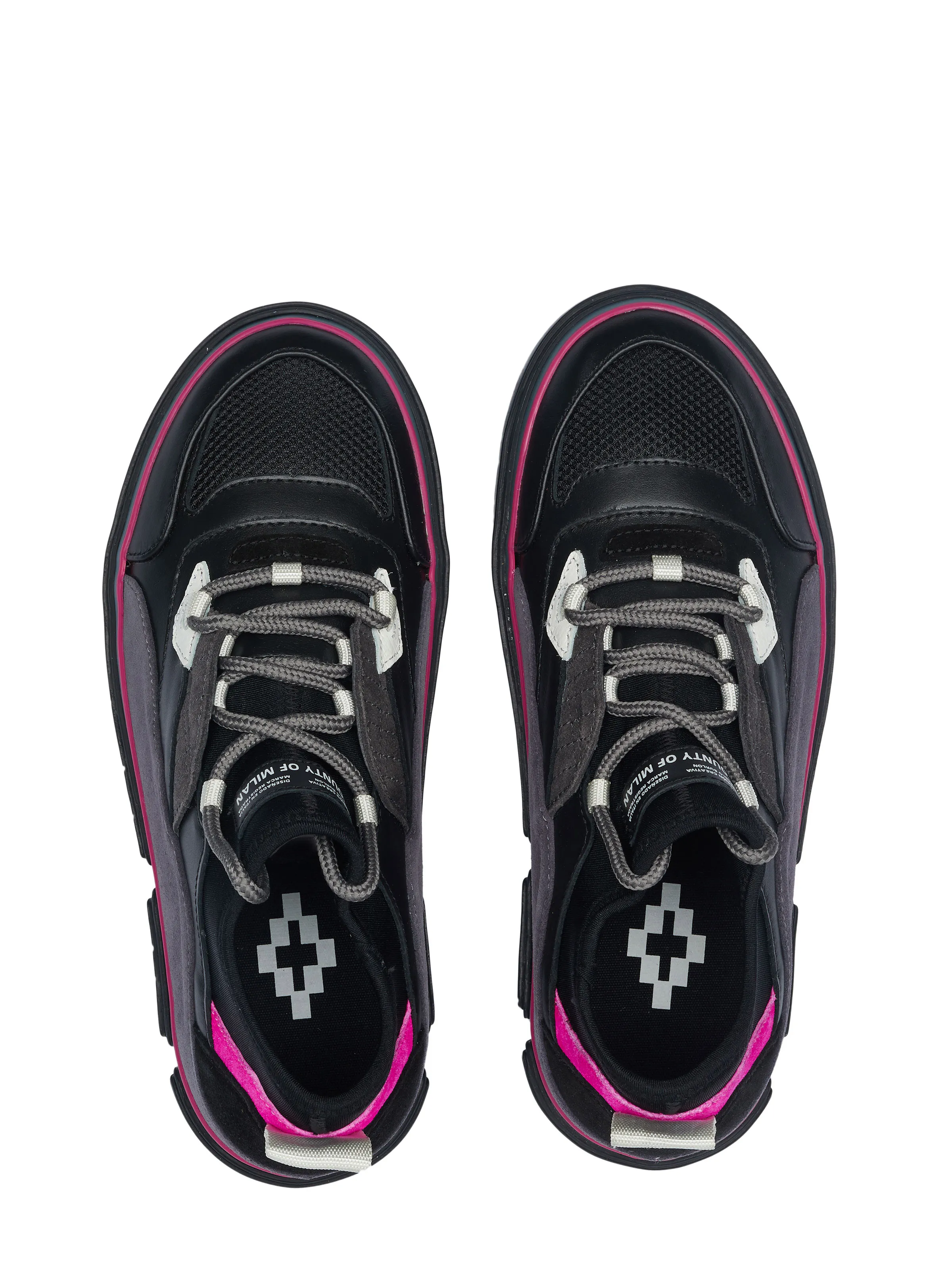 Black-Purple Marcelo Burlon Shoes