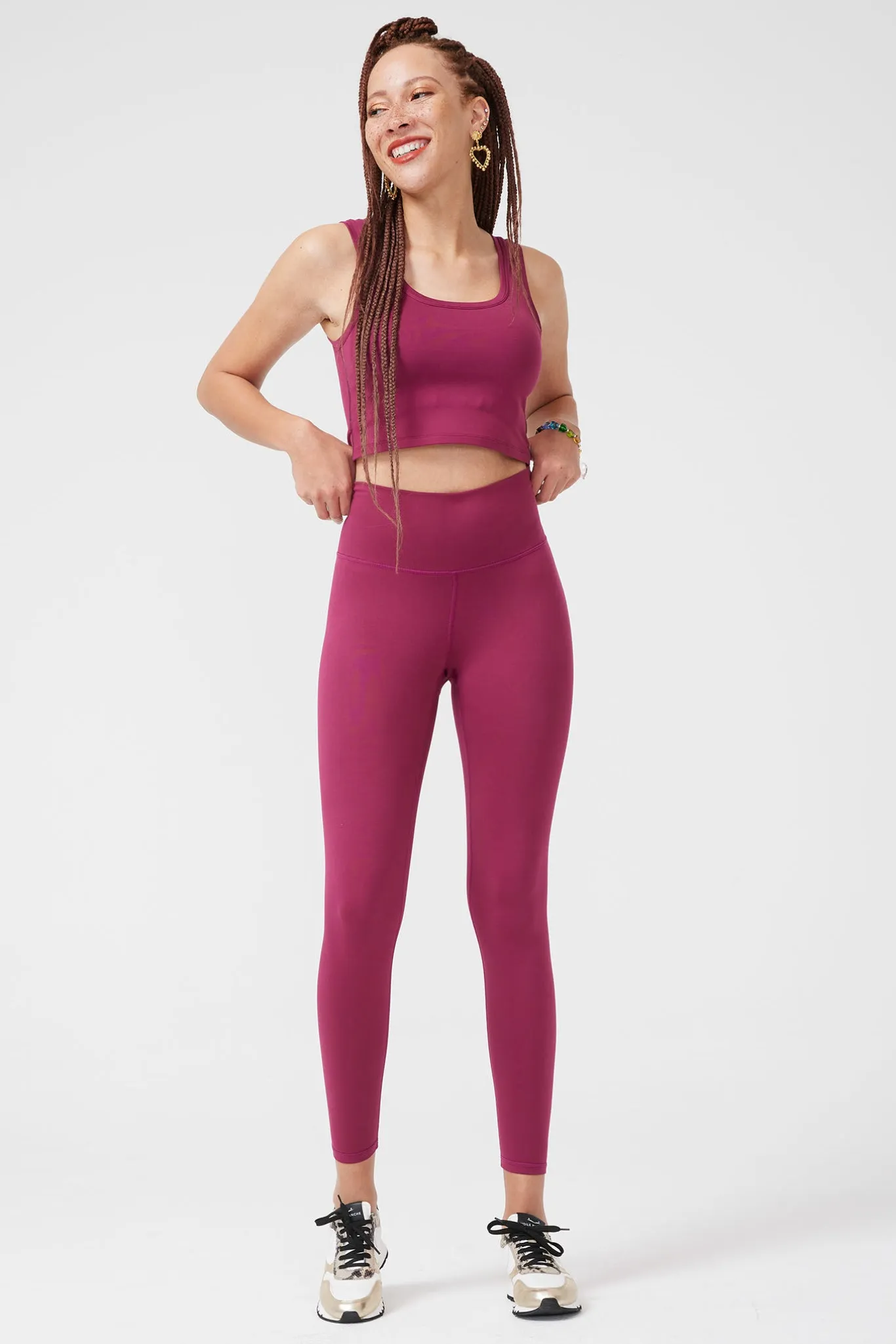 Black Raspberry Leggings by TLC