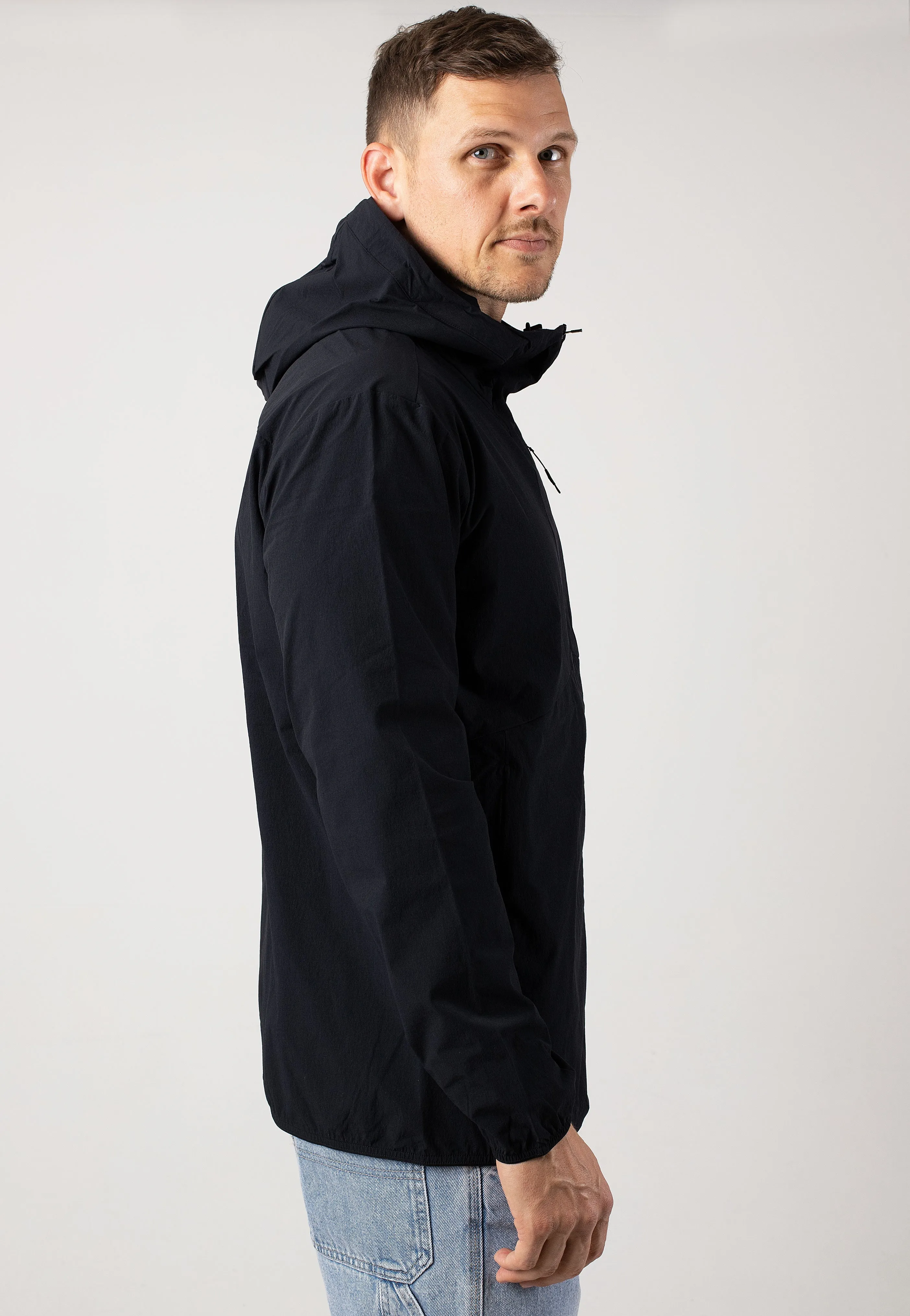 Black Snow Peak Active Comfort Zip Up Jacket