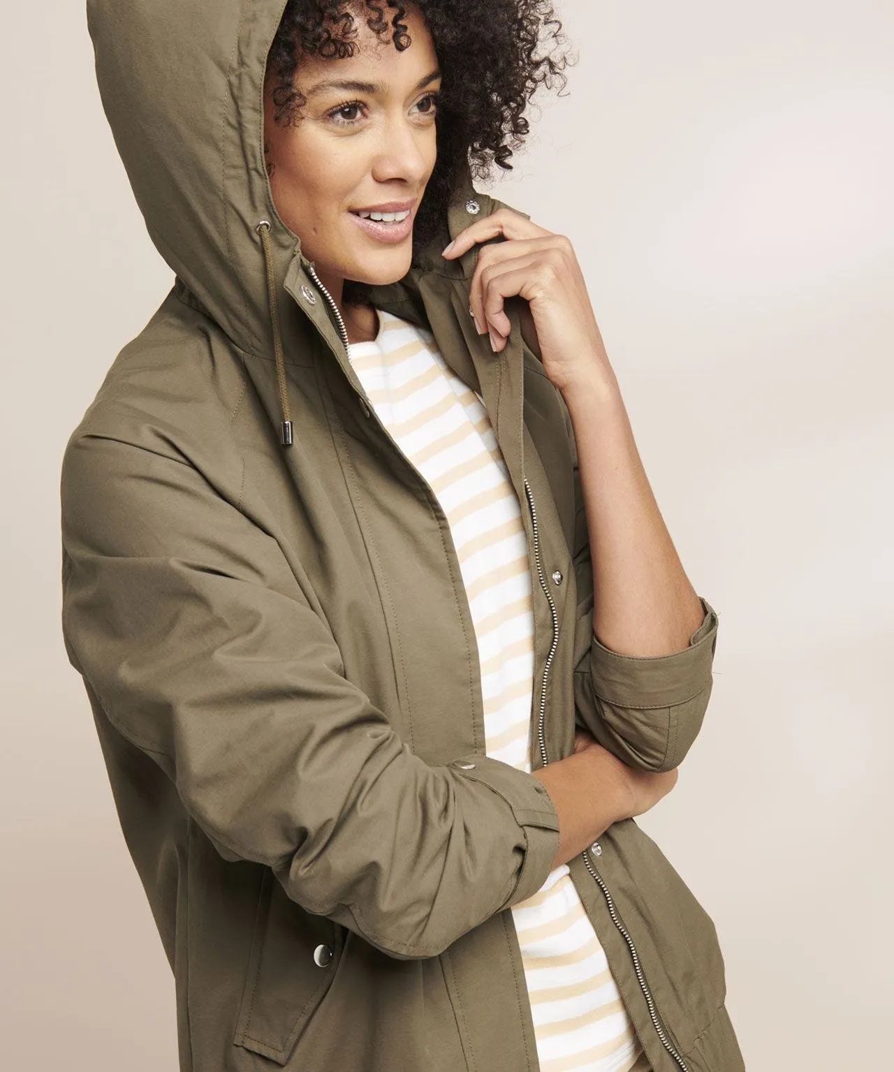 Trendy Blouson Coat