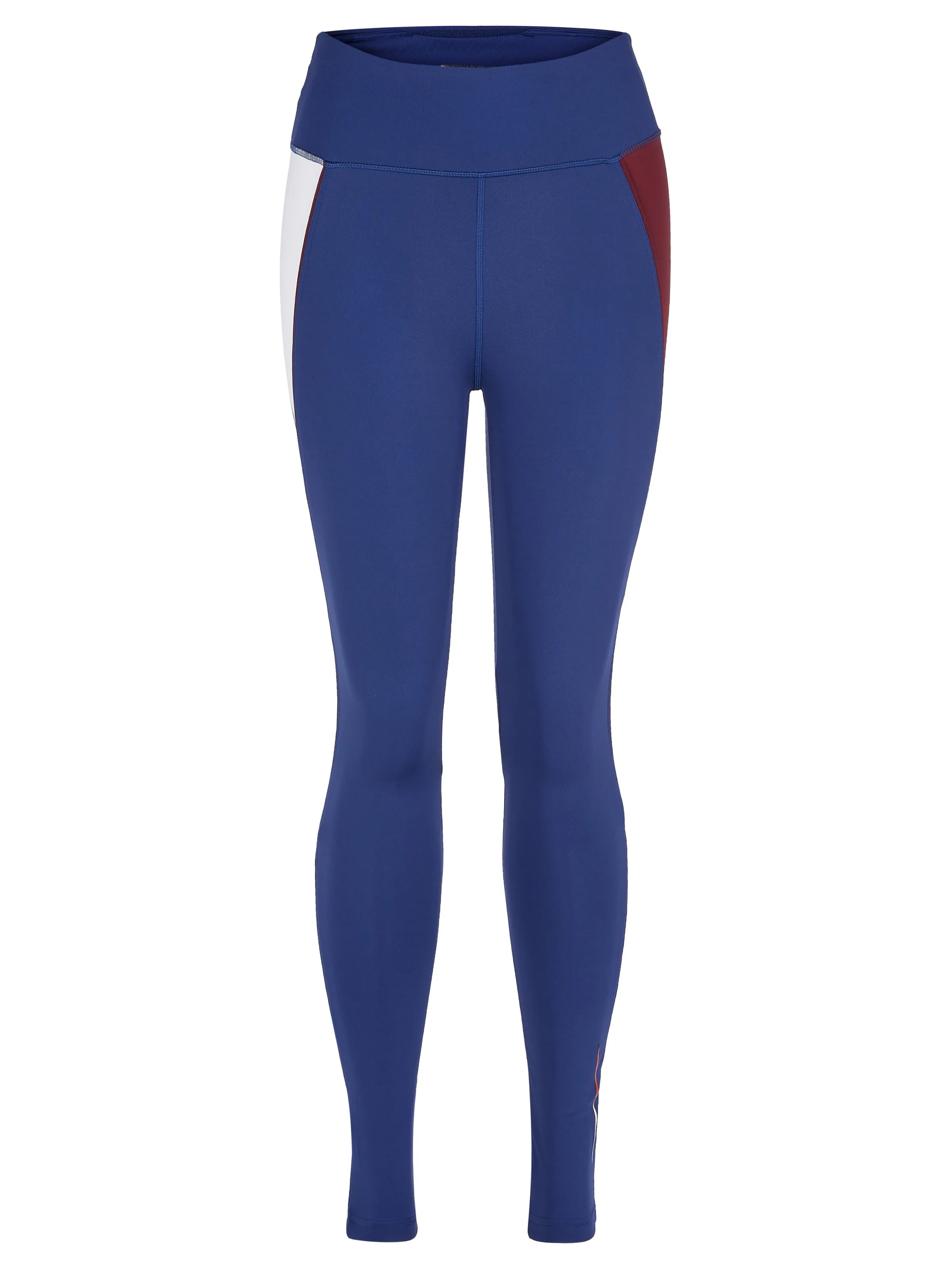 Blue Tommy Hilfiger leggings.