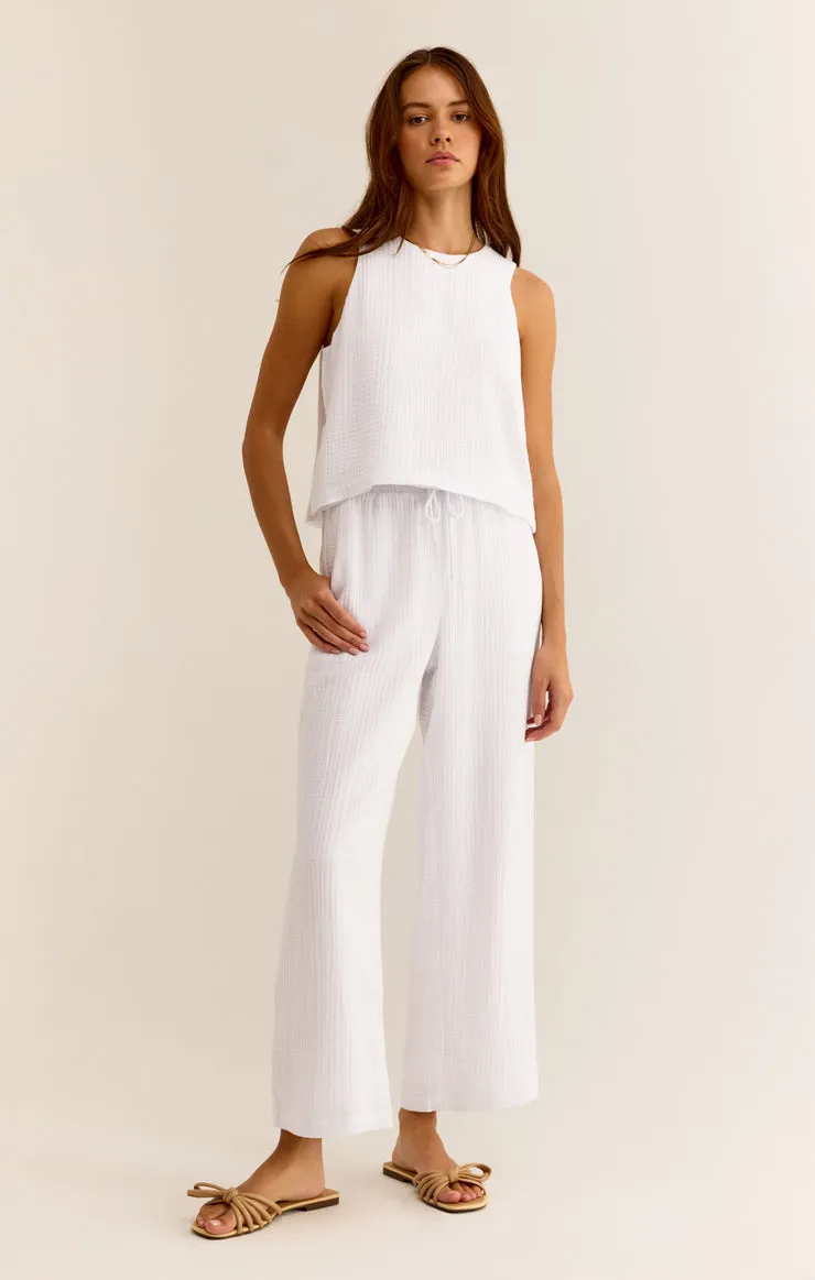 Bondi Gauze Pant can be rewritten as Breathable Gauze Beach Pants.