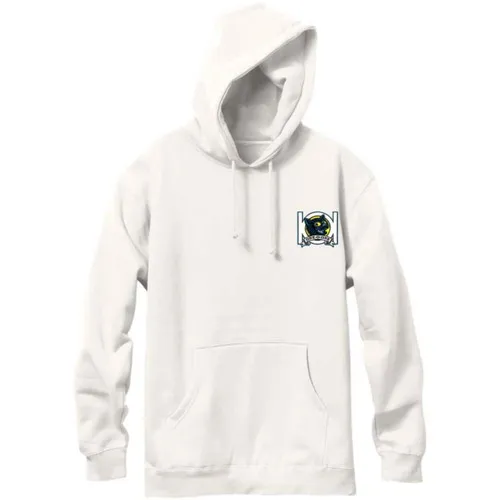 Bone White Natas Panther Pullover Hoodie - 101