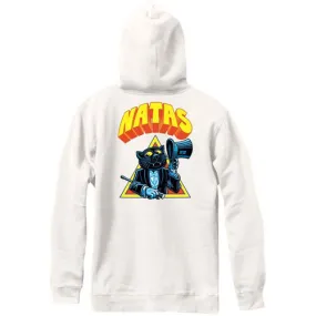 Bone White Natas Panther Pullover Hoodie - 101