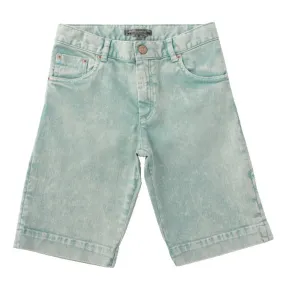 Bonpoint Child Cooper Bermuda Shorts Aqua Green