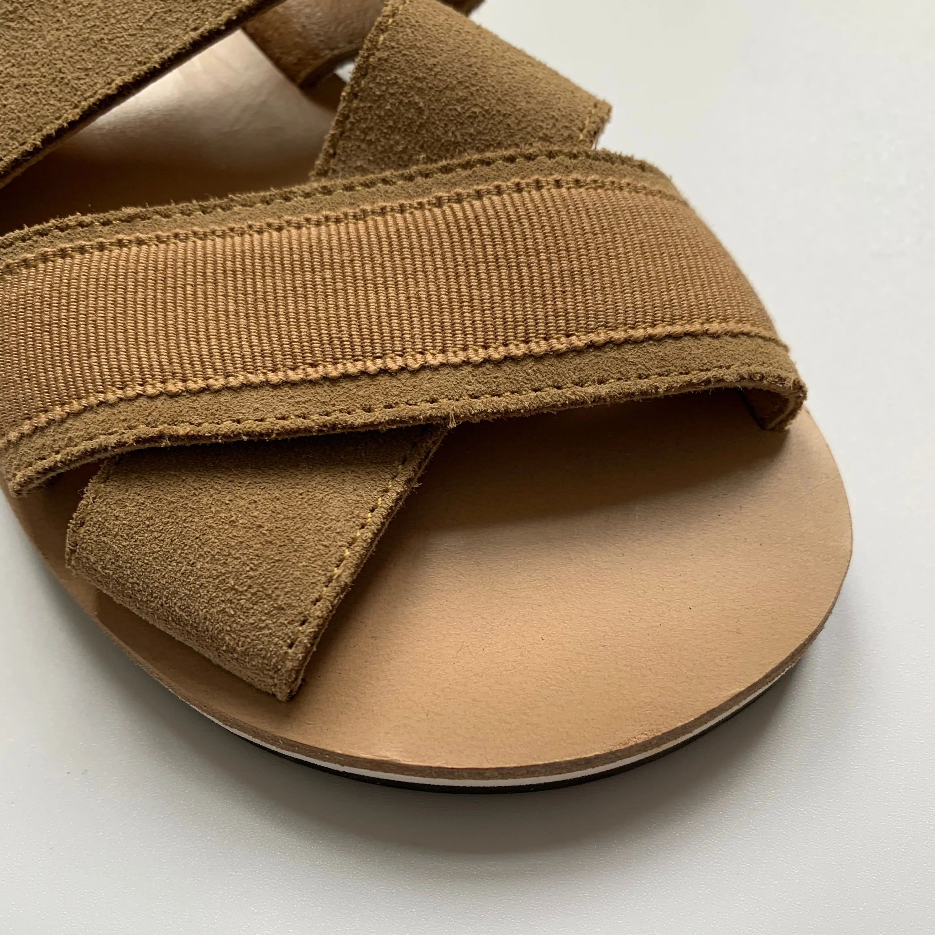 Bonpoint Tan Sandals in Size 29