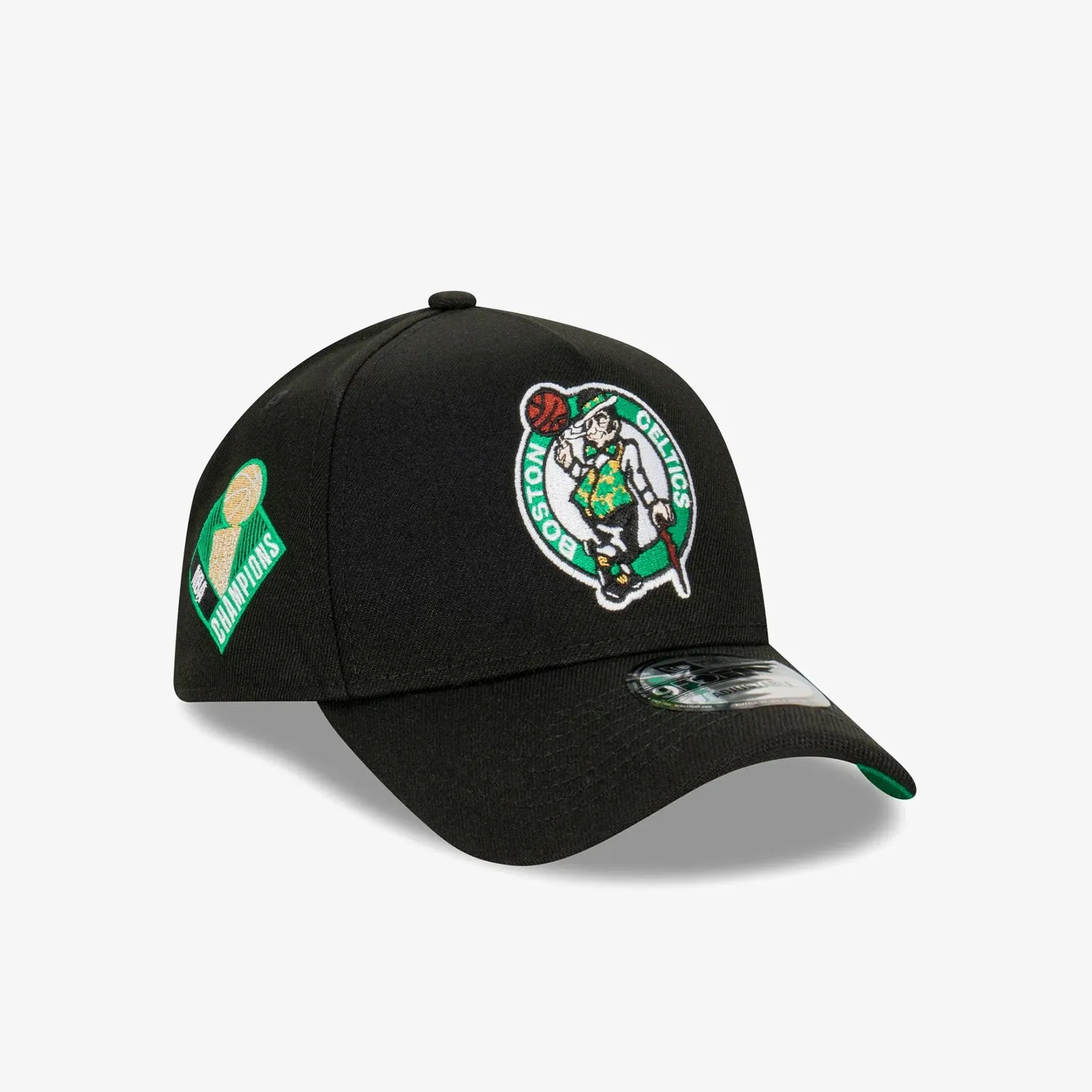 Boston Celtics Championship Snapback Hat - Black