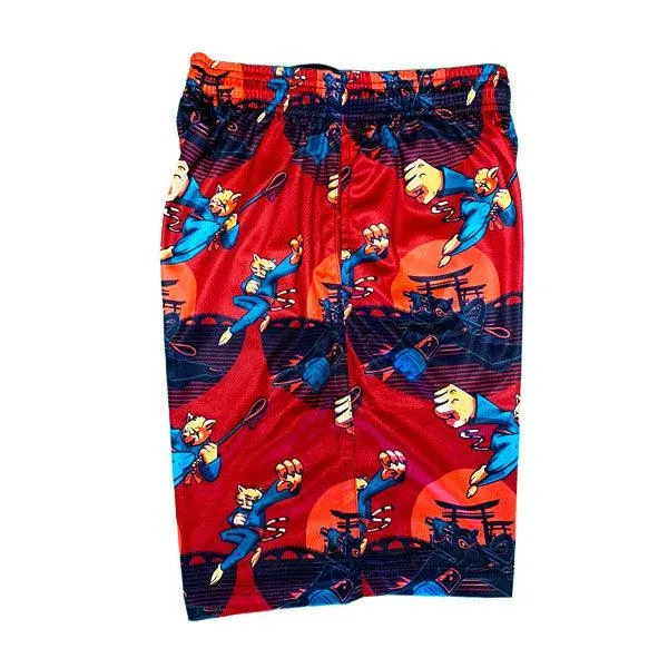 Boys Ninja Kitten Short