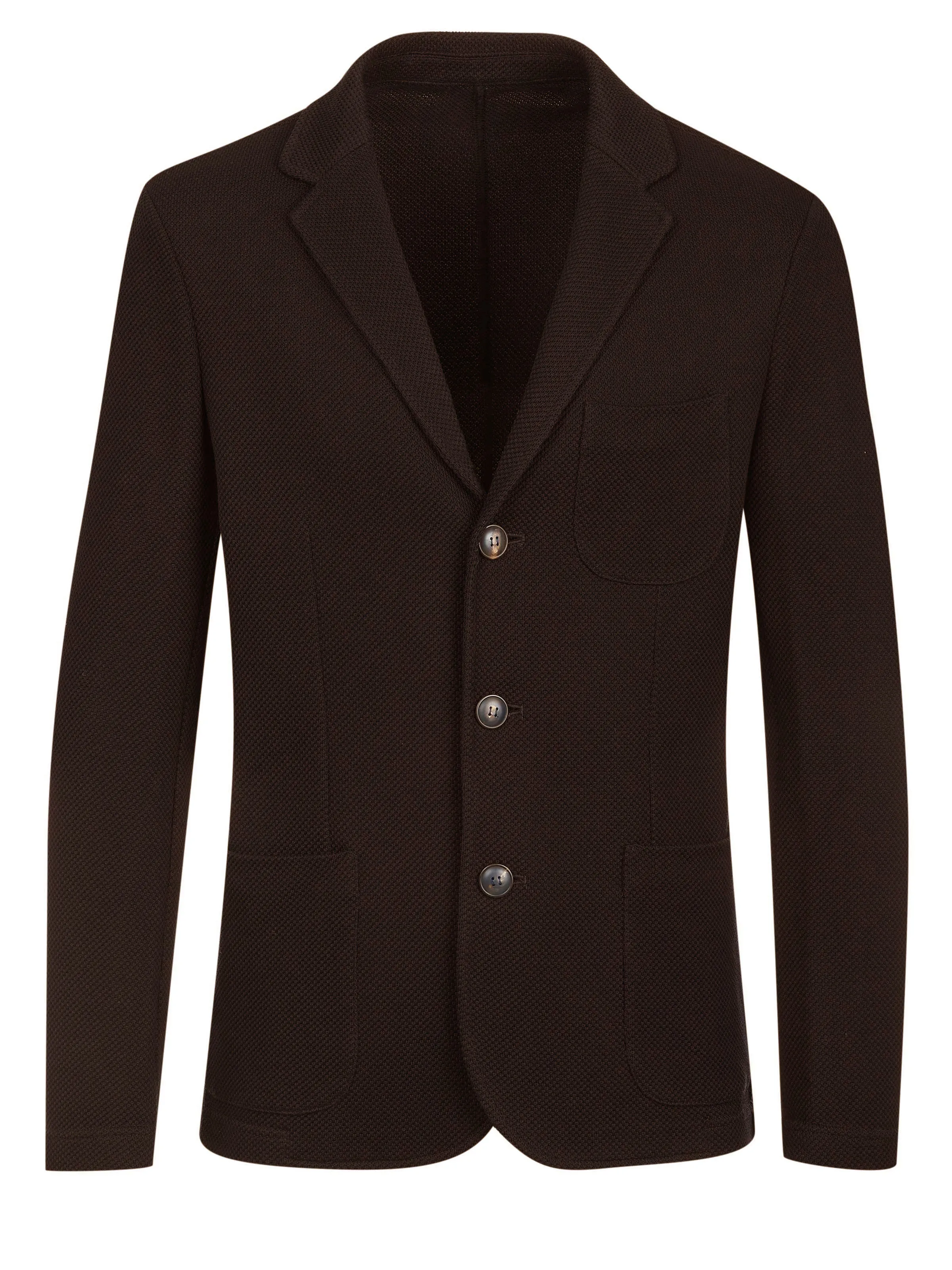 Brown Pal Zileri suit jacket.