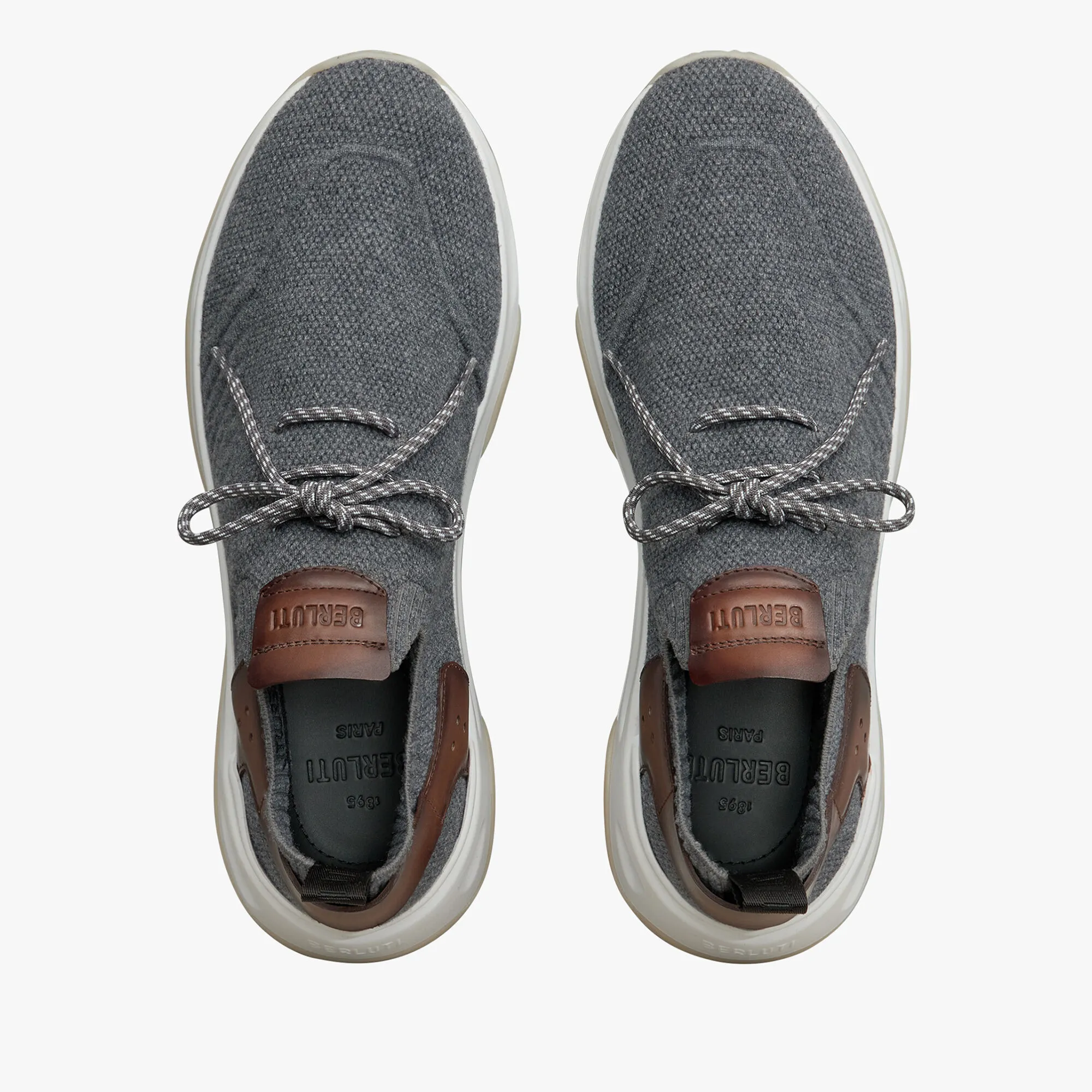 Cashmere Leather Sneaker