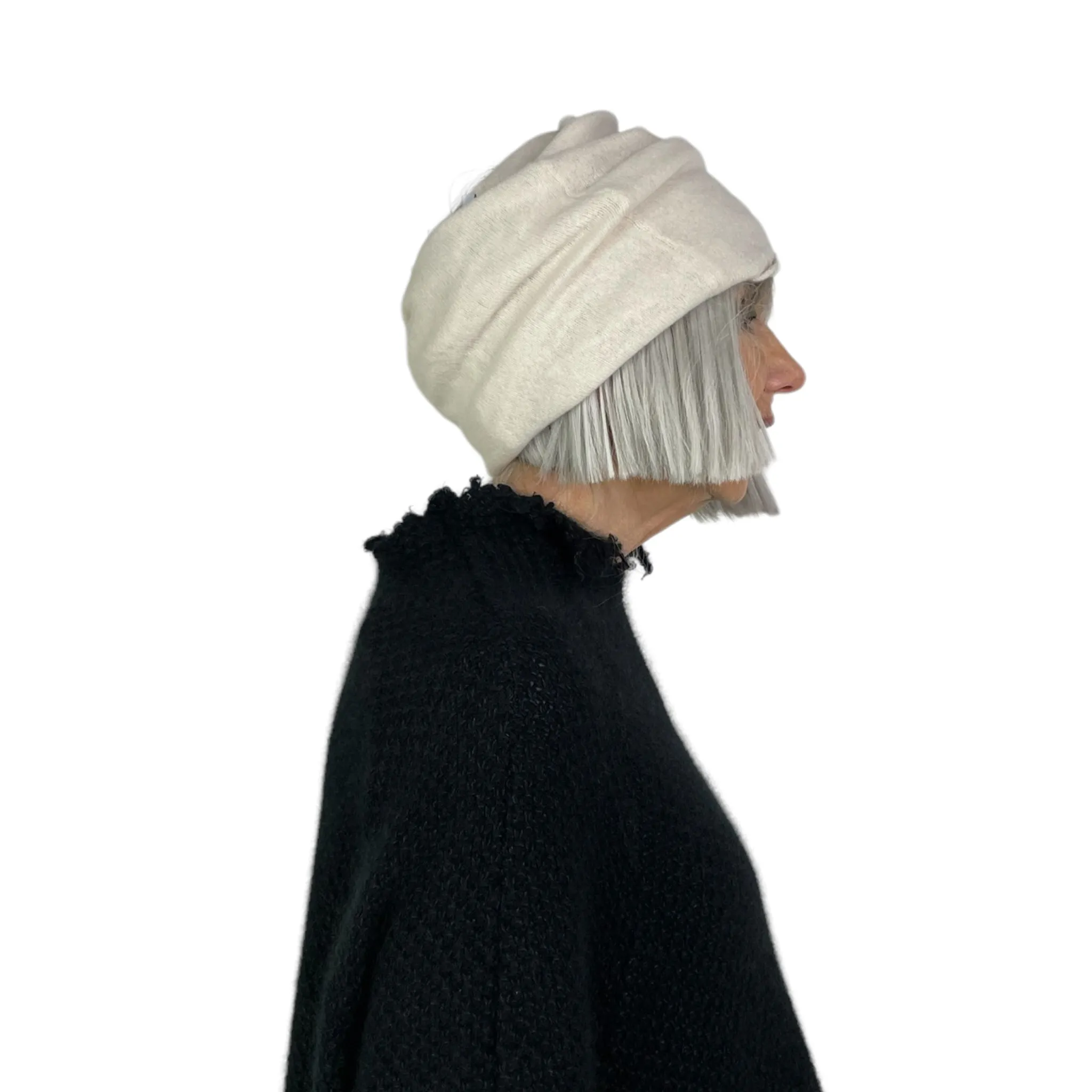 Cashmere Winter Scarf Hat